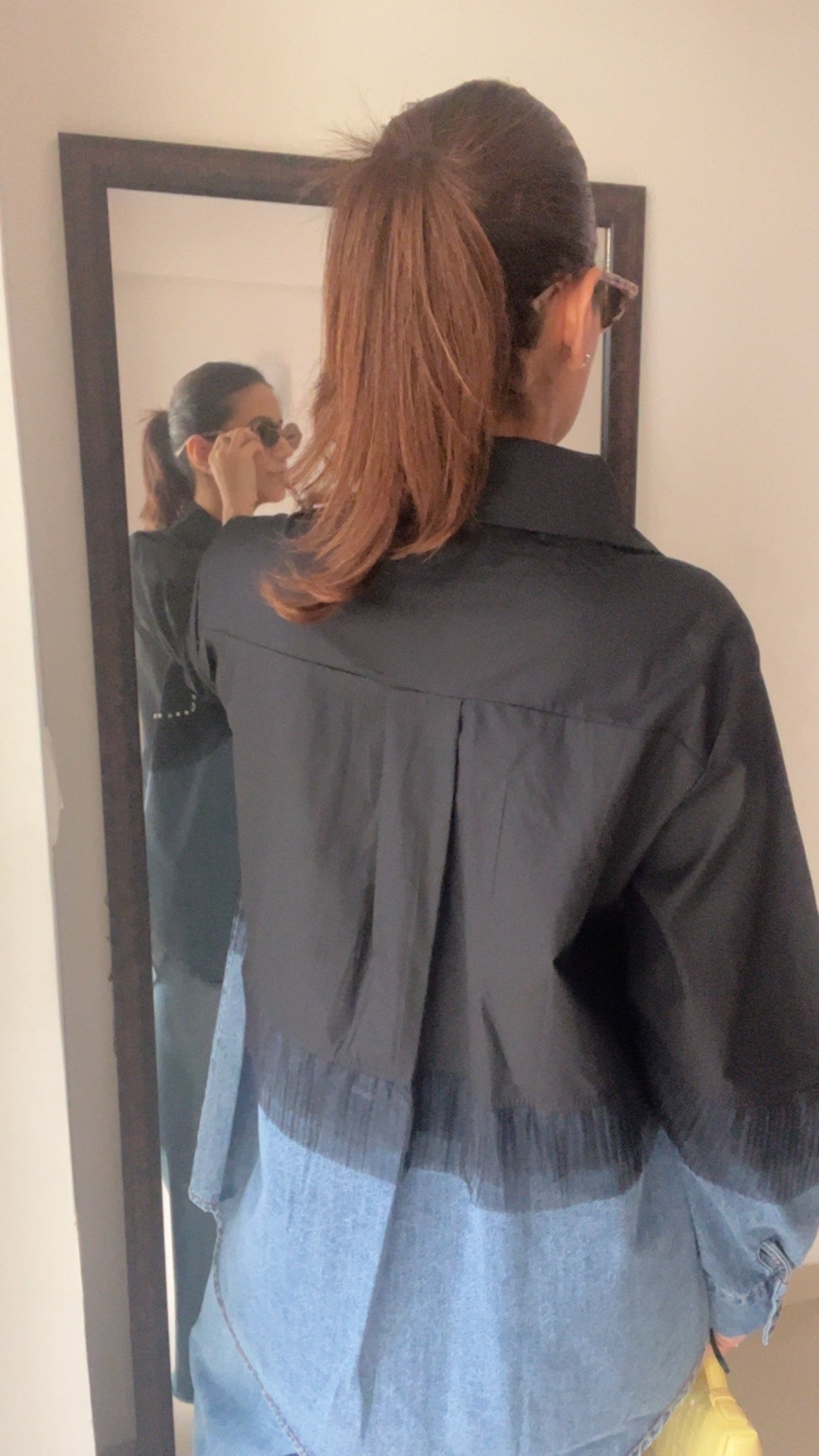 Studded Poplin Shirt