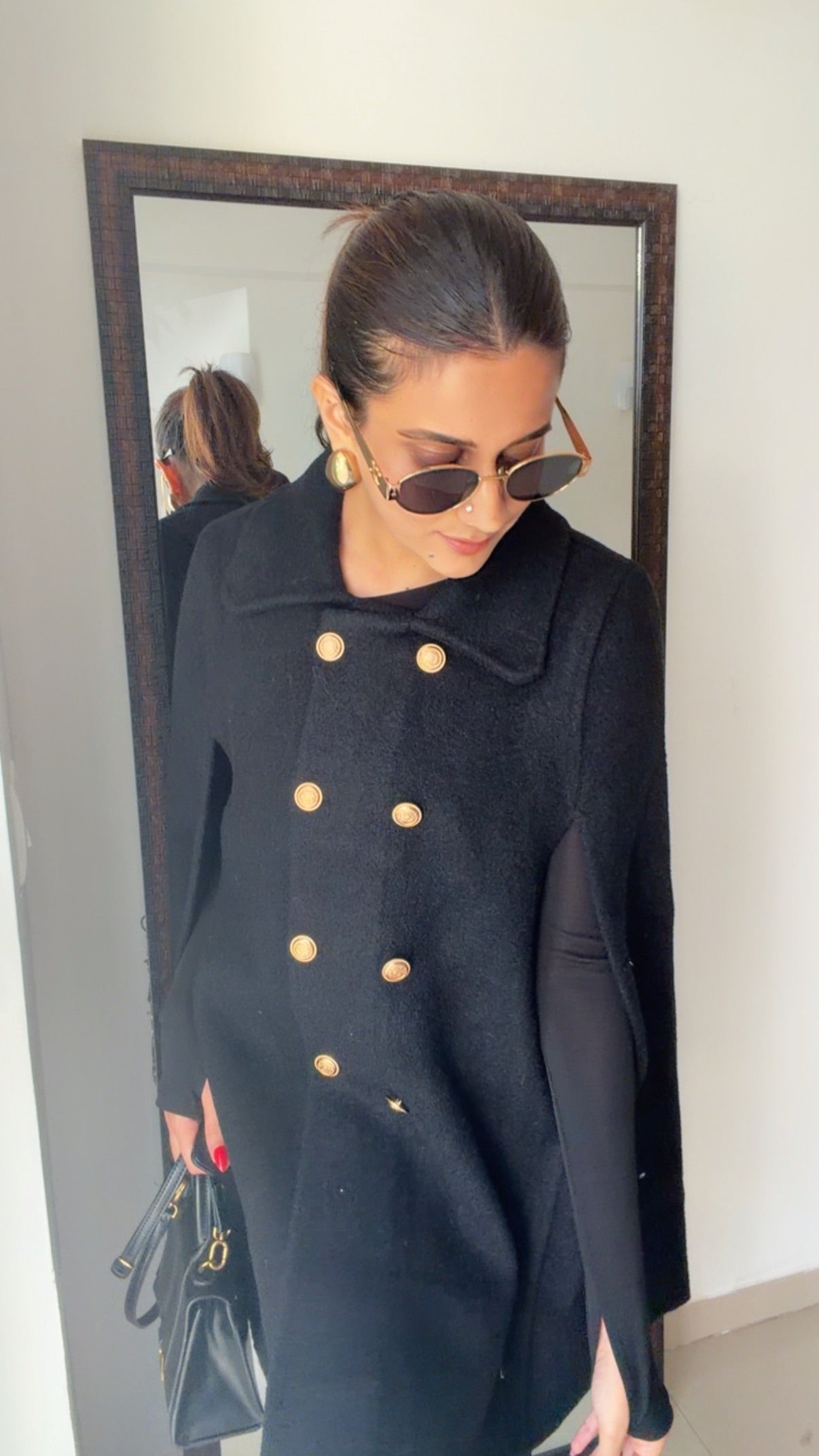 Classic Fall Cape Jacket