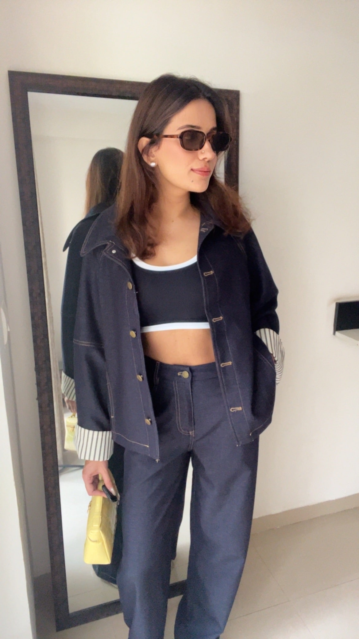 Monotone Denim Fall Co-ord