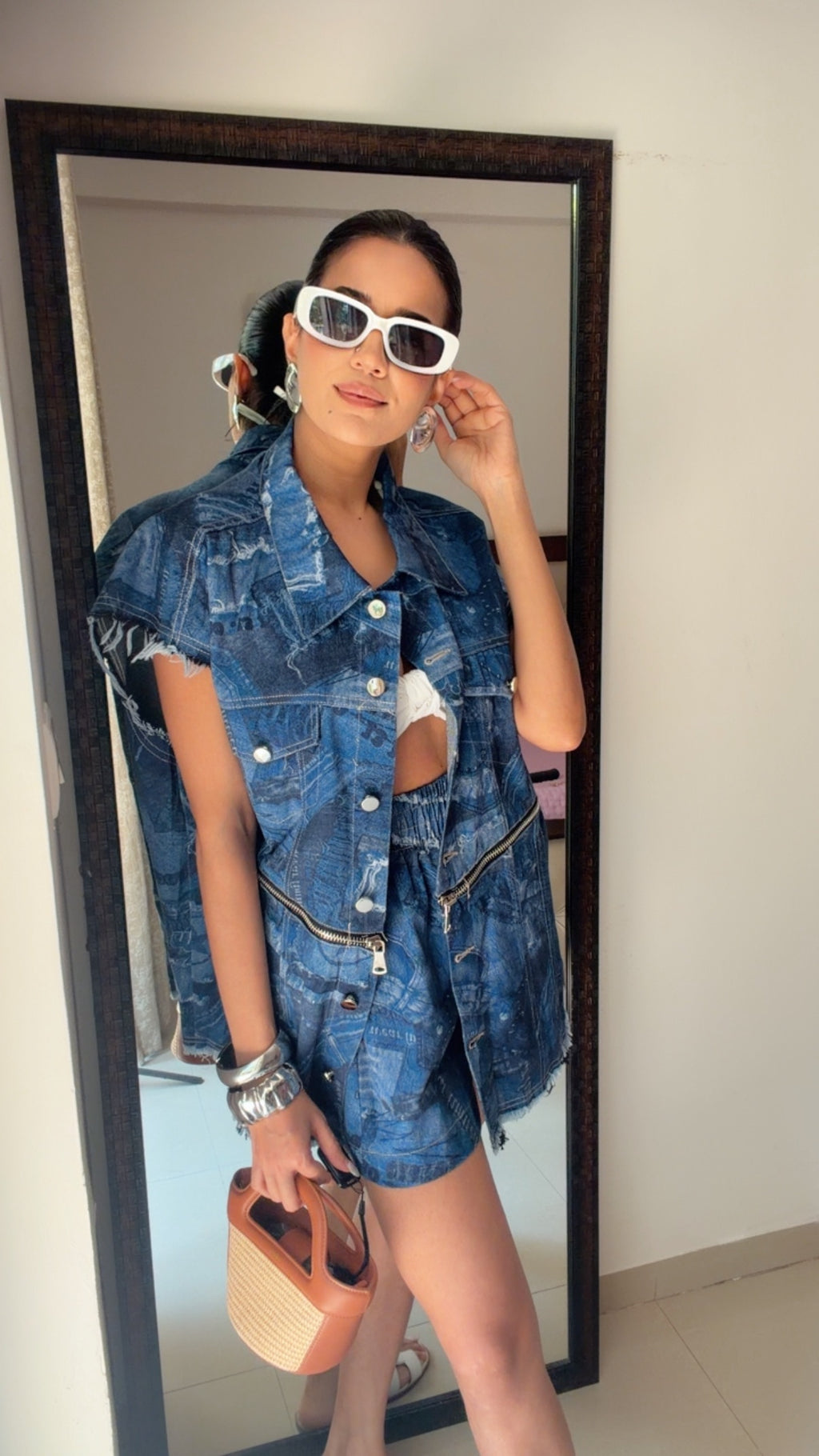 The Riviera Denim Co-ord Set