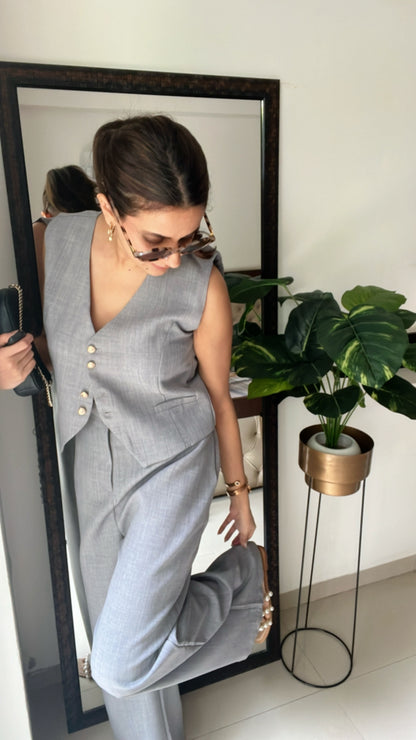 Linen Vest Co-ord