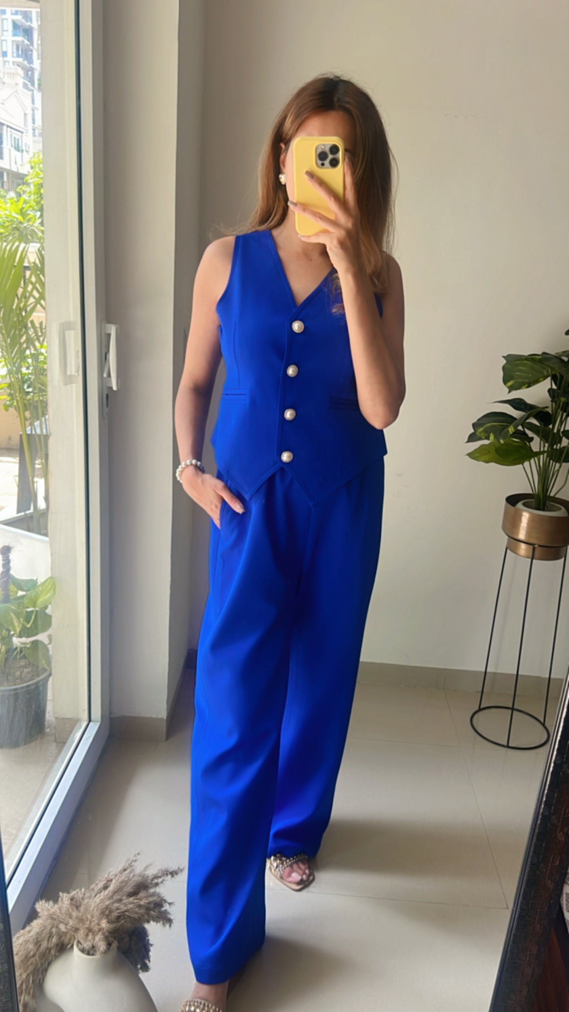 Monotone Waistcoat Co-ord