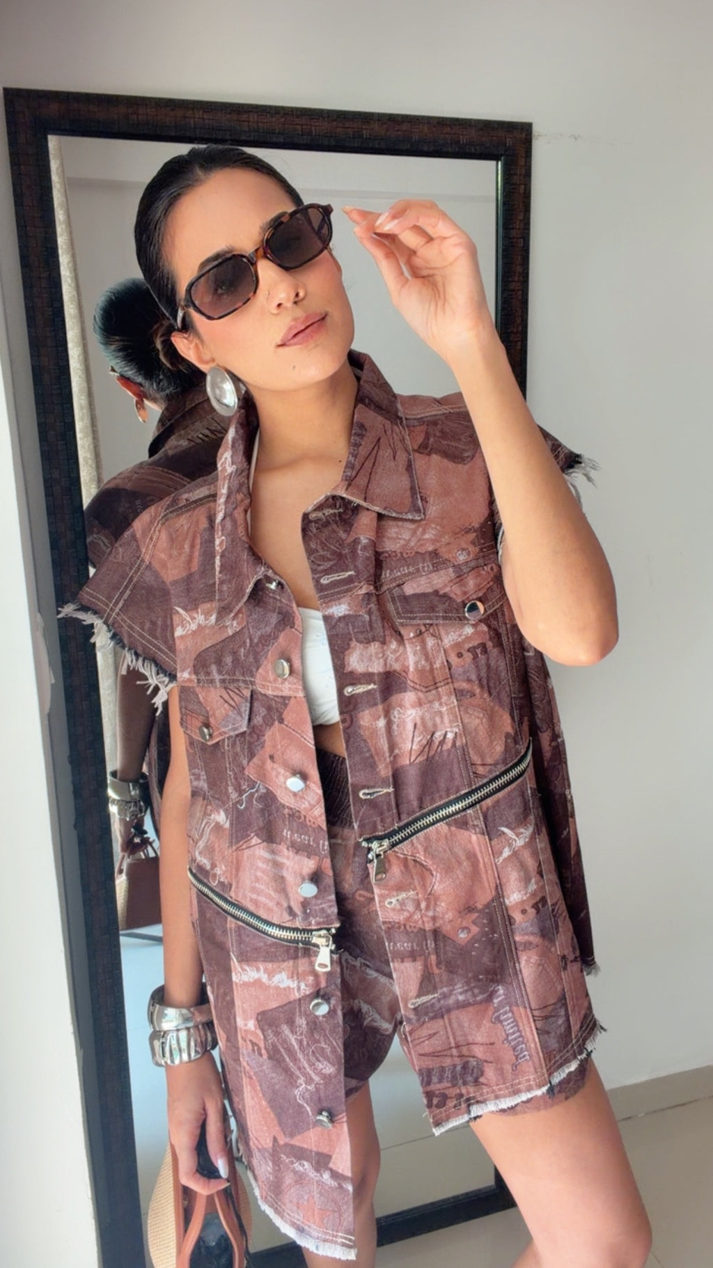 The Riviera Denim Co-ord Set