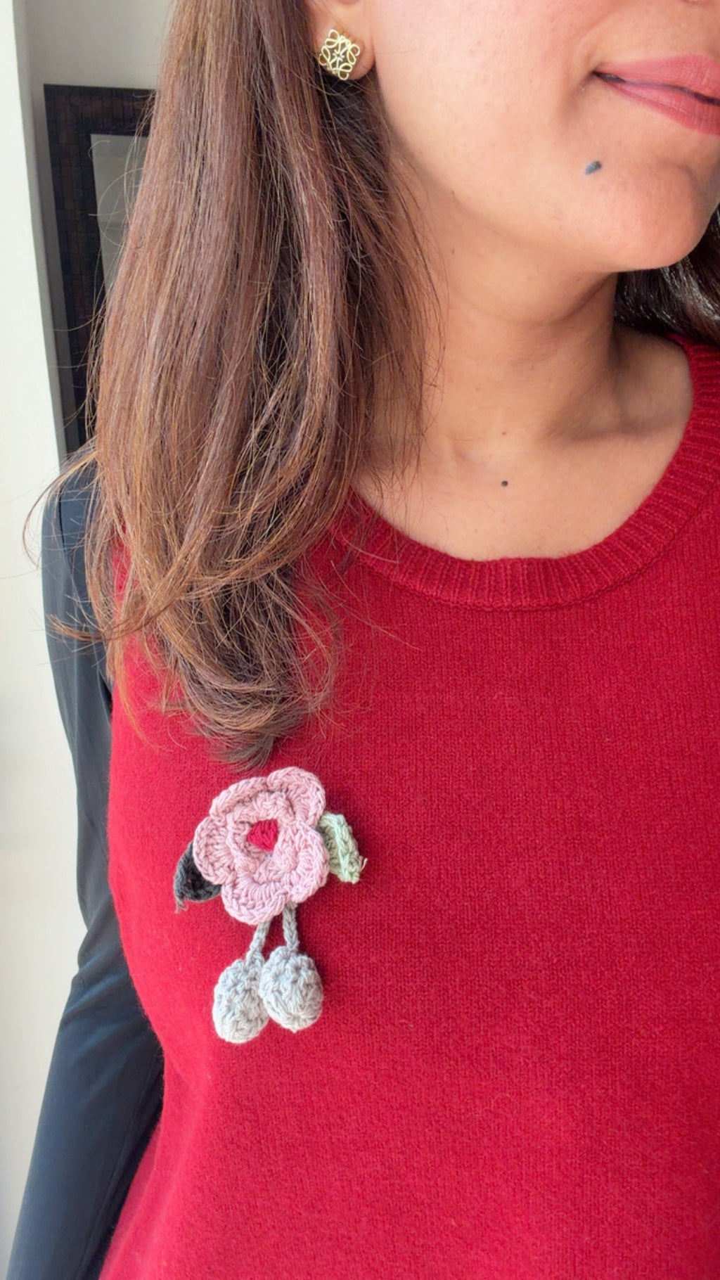 Buttoned Knit Fall Vest