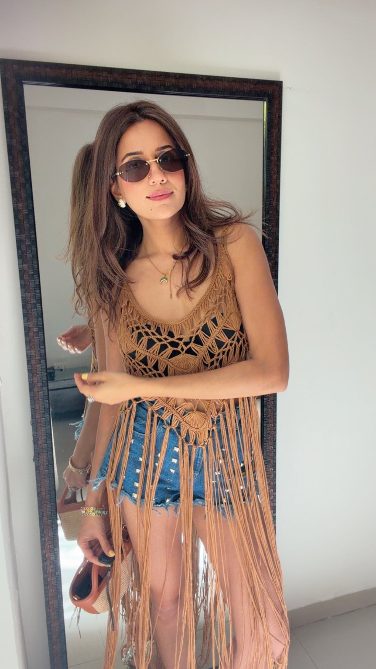 Fringe Crochet Cover Up