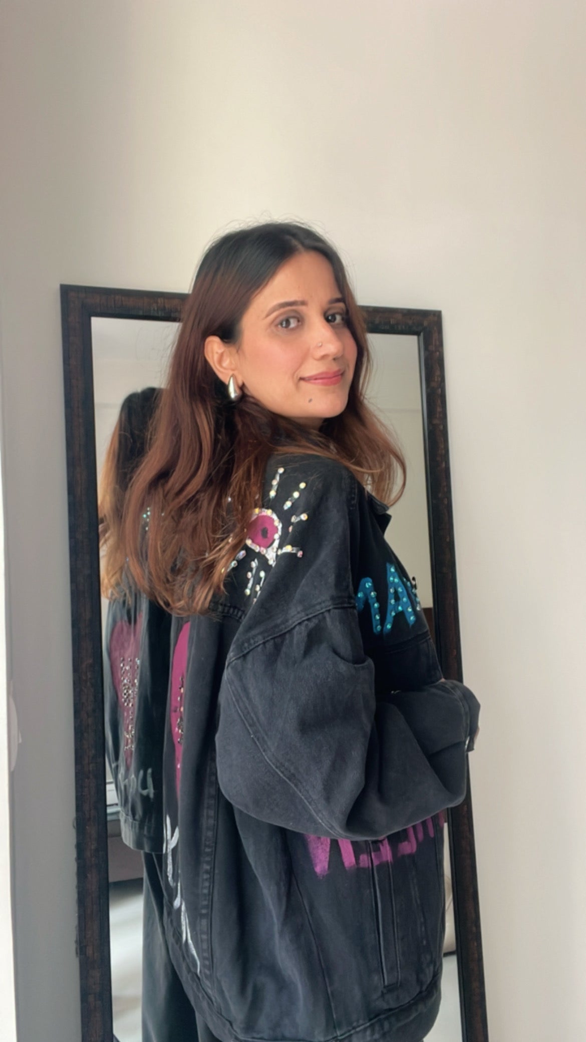Statement Denim Fall Jacket