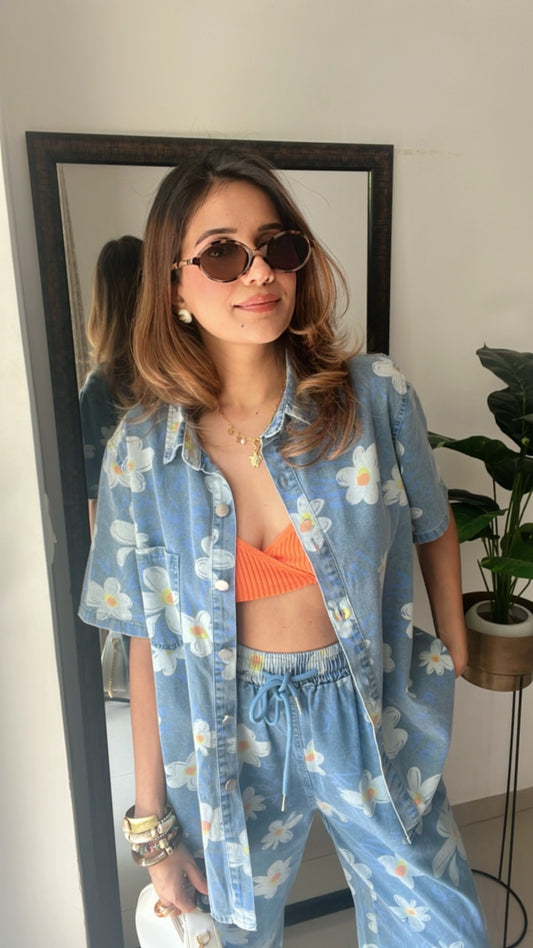 Daisy Denim Co-ord Set