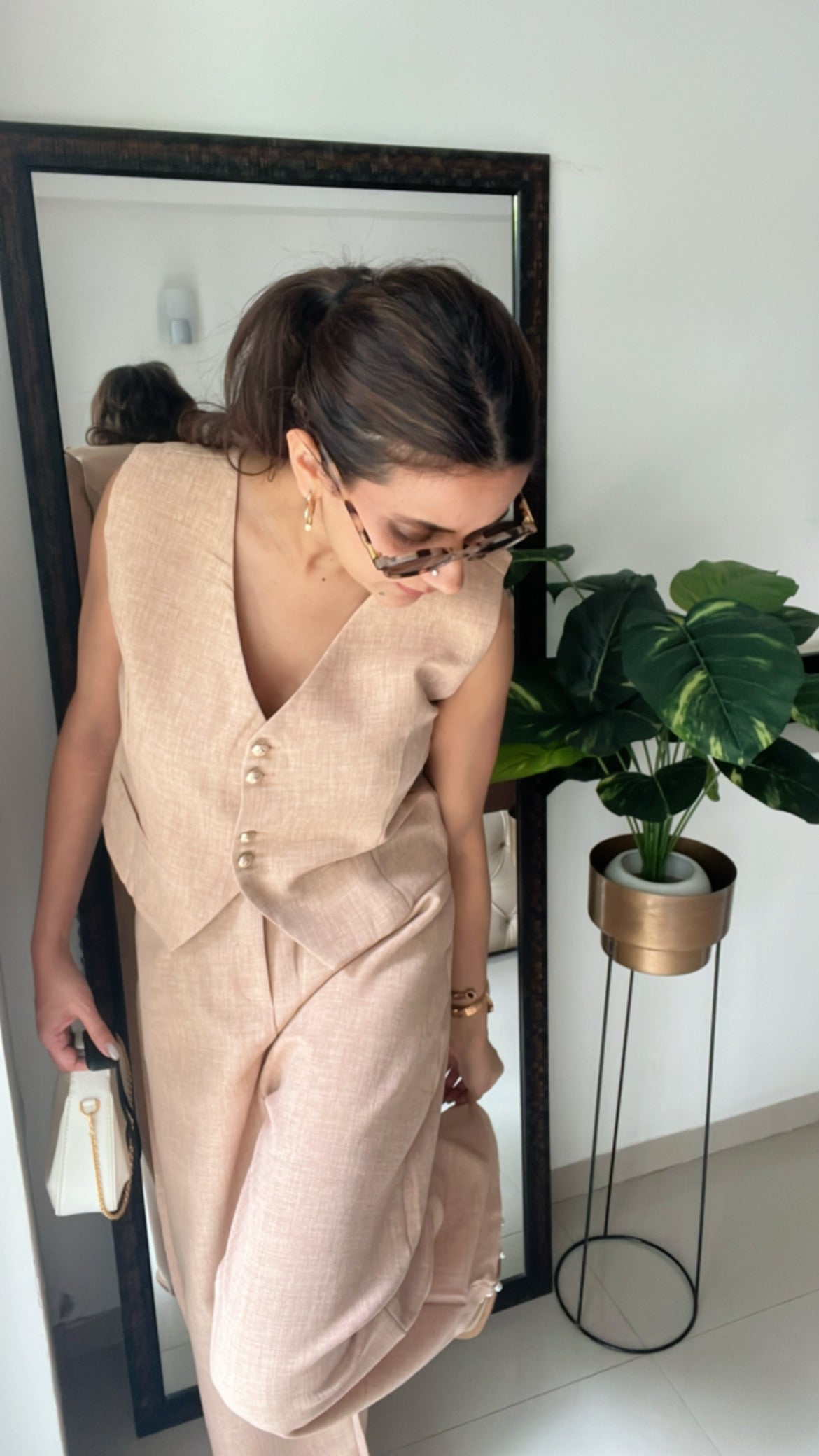Linen Vest Co-ord