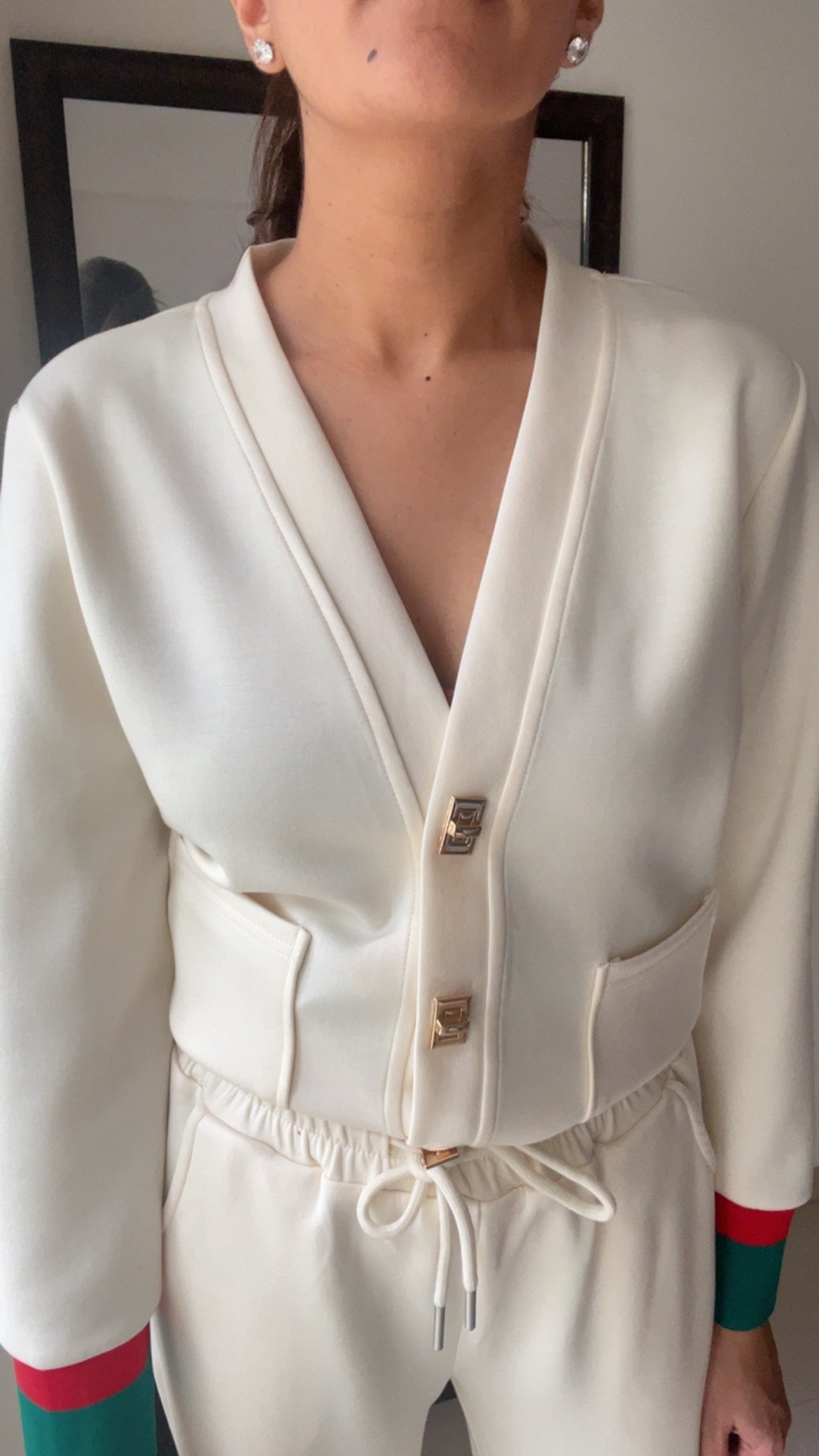 Buttoned Cozy Fall Lounge Set