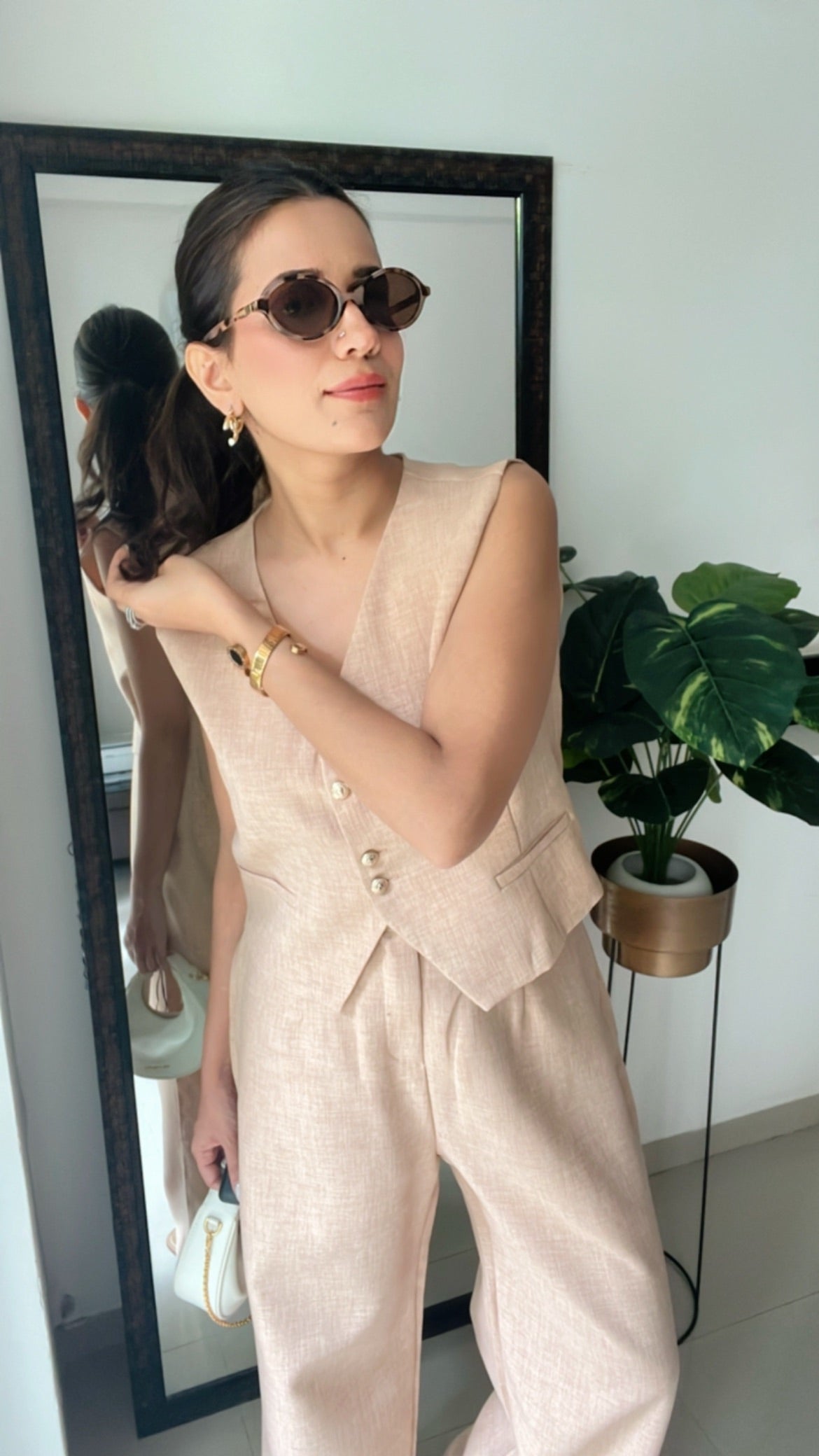 Linen Vest Co-ord
