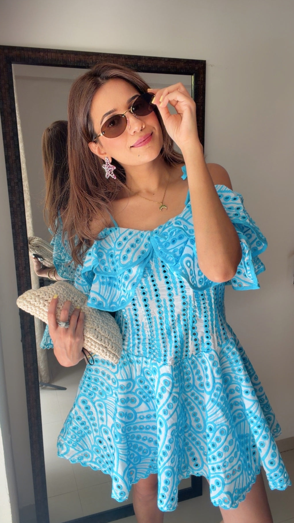 Breeze Ruffle Mini Dress