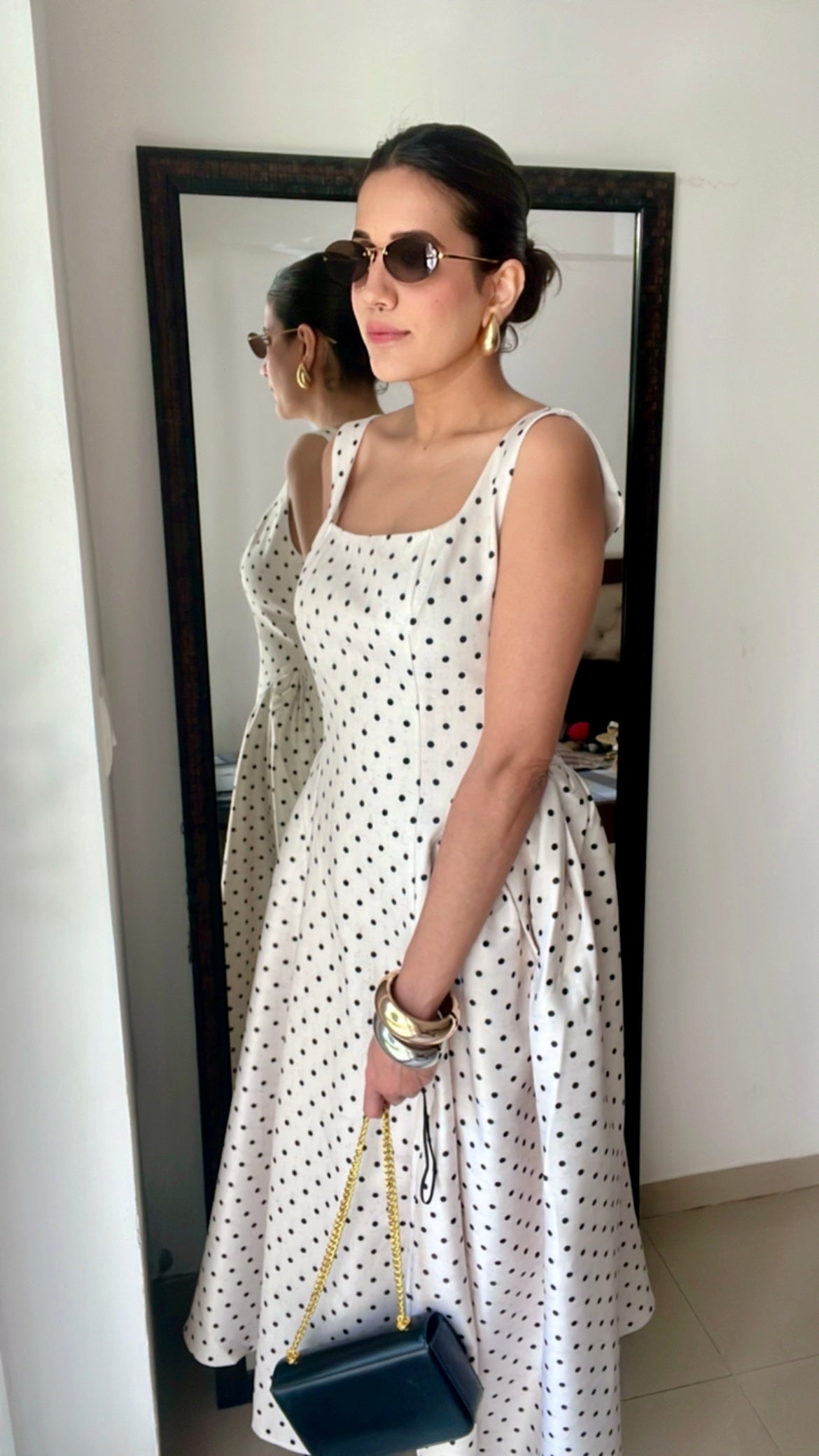 Polka Grace Voluminous Dress