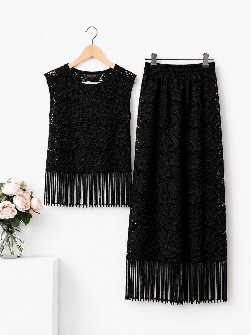 Riviera Crochet Skirt Co-ord Set