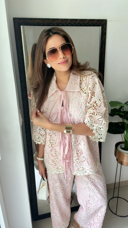 Dusty Pink Tie Knot Co-ord