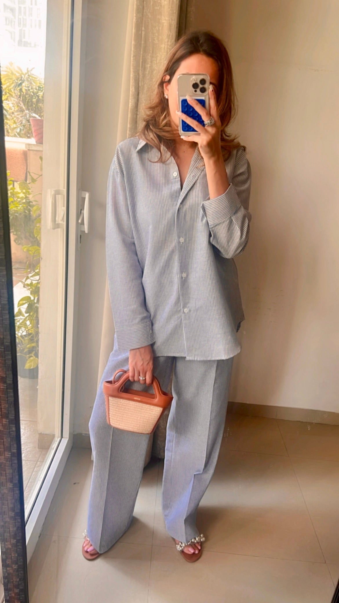 Hailey Pin Stripe Co-ord Set