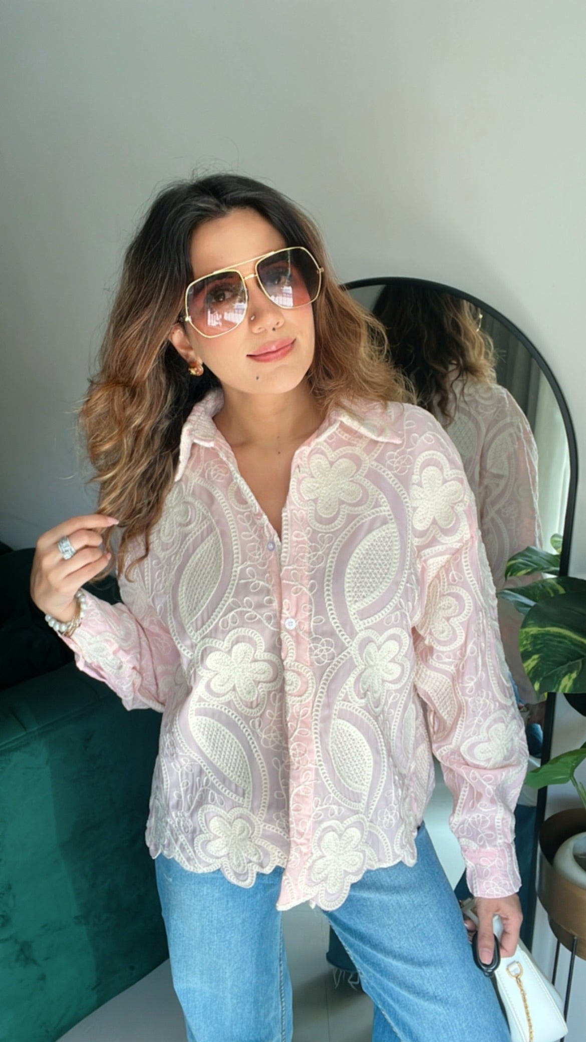 Sunshine Embroidered Shirt