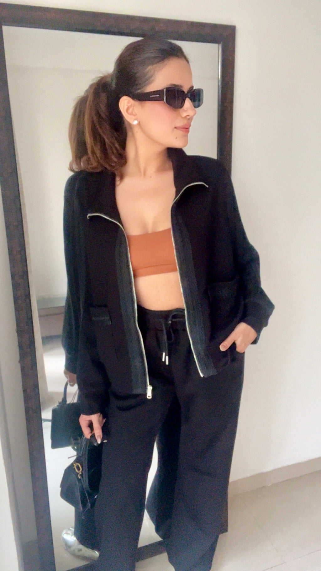 Textured Detailed Fall Lounge Set