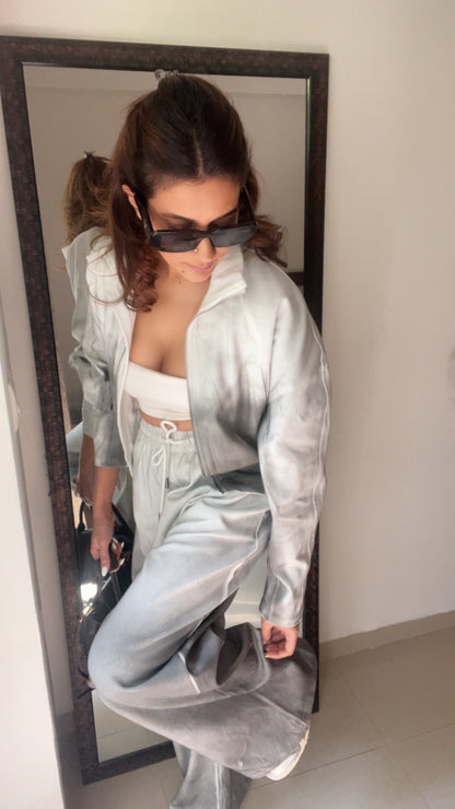 Ombre Denim Relaxed Lounge Set