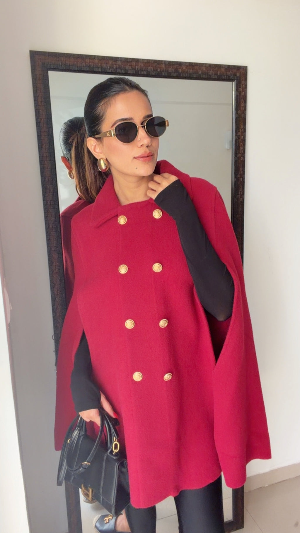 Classic Fall Cape Jacket