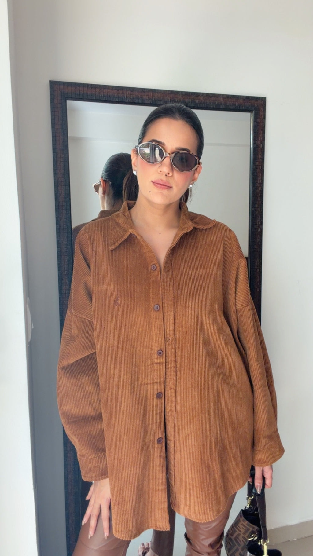 Corduroy Reversible Cuff Fall Shirt