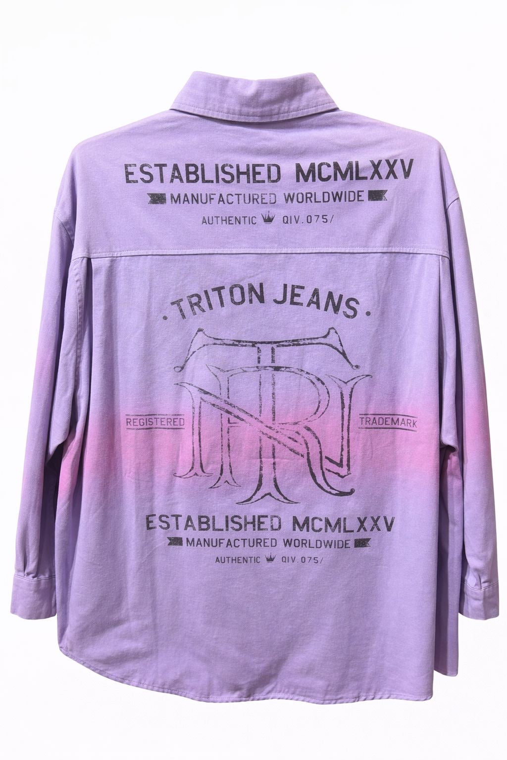 Oversized Soft Denim Shirt