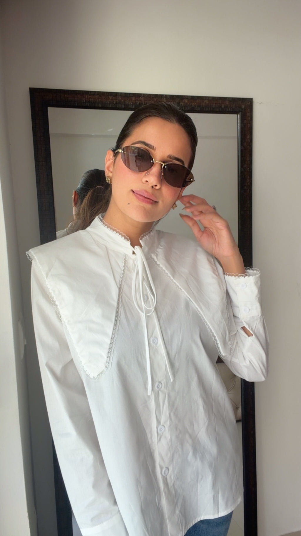 Tie Knot Poplin Shirt