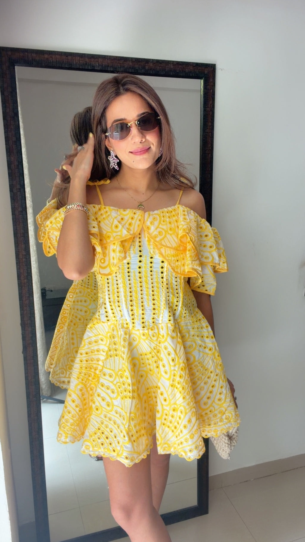 Breeze Ruffle Mini Dress