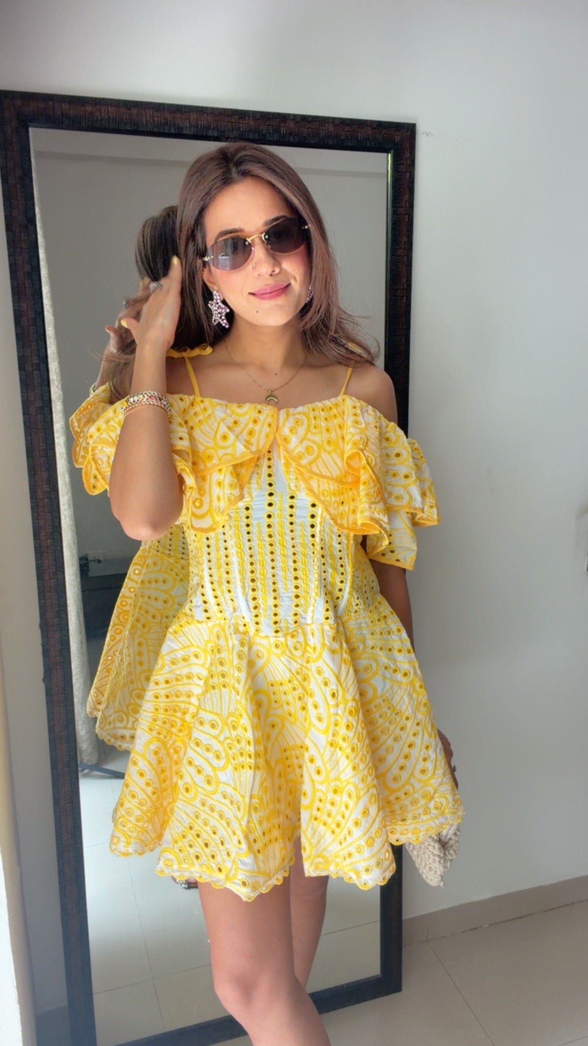 Breeze Ruffle Mini Dress