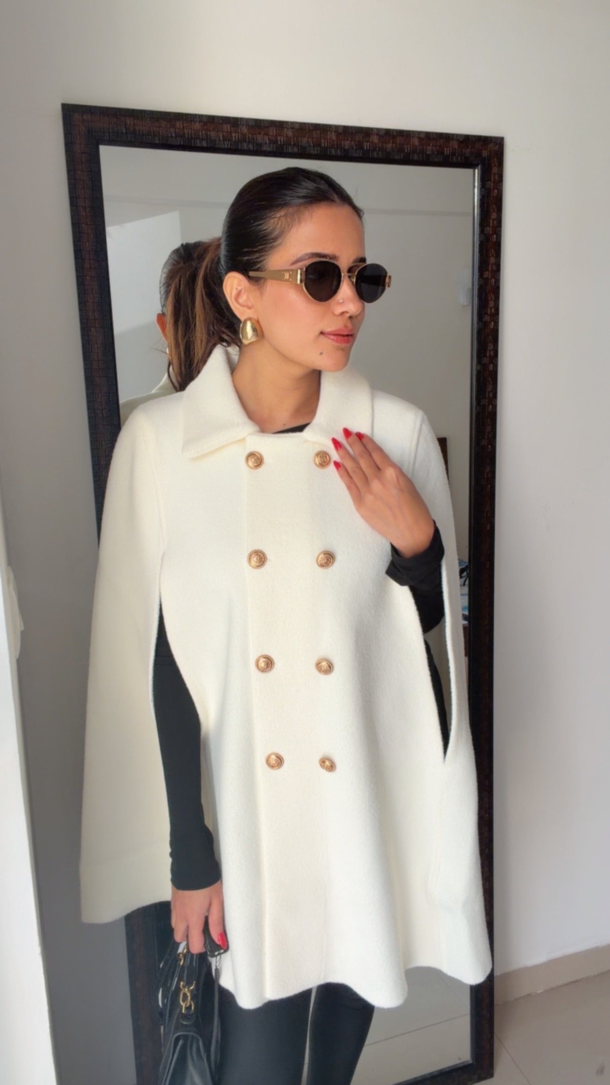 Classic Fall Cape Jacket