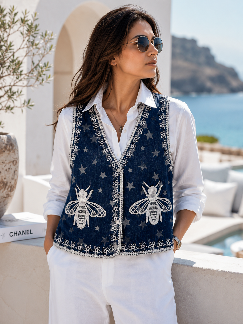 Elegant Crocia Vest