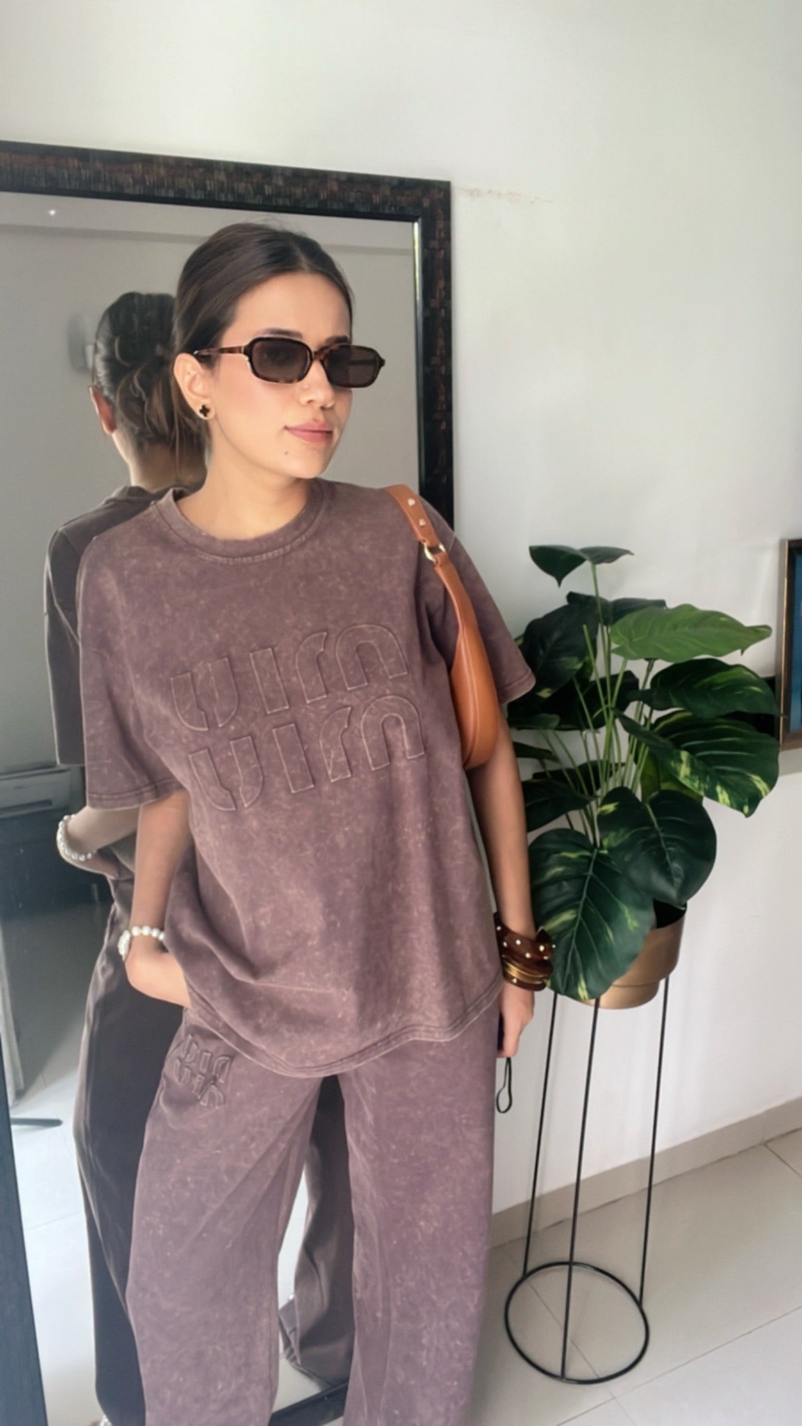 Washed Monotone Lounge Set