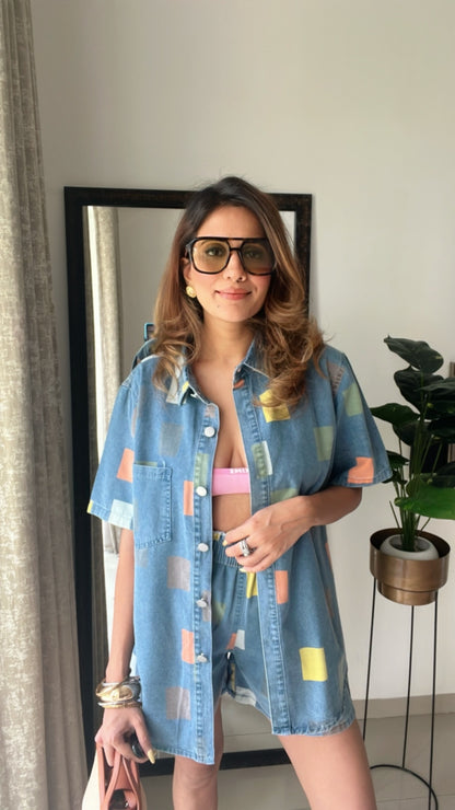 Denim Fun Co-ord Set