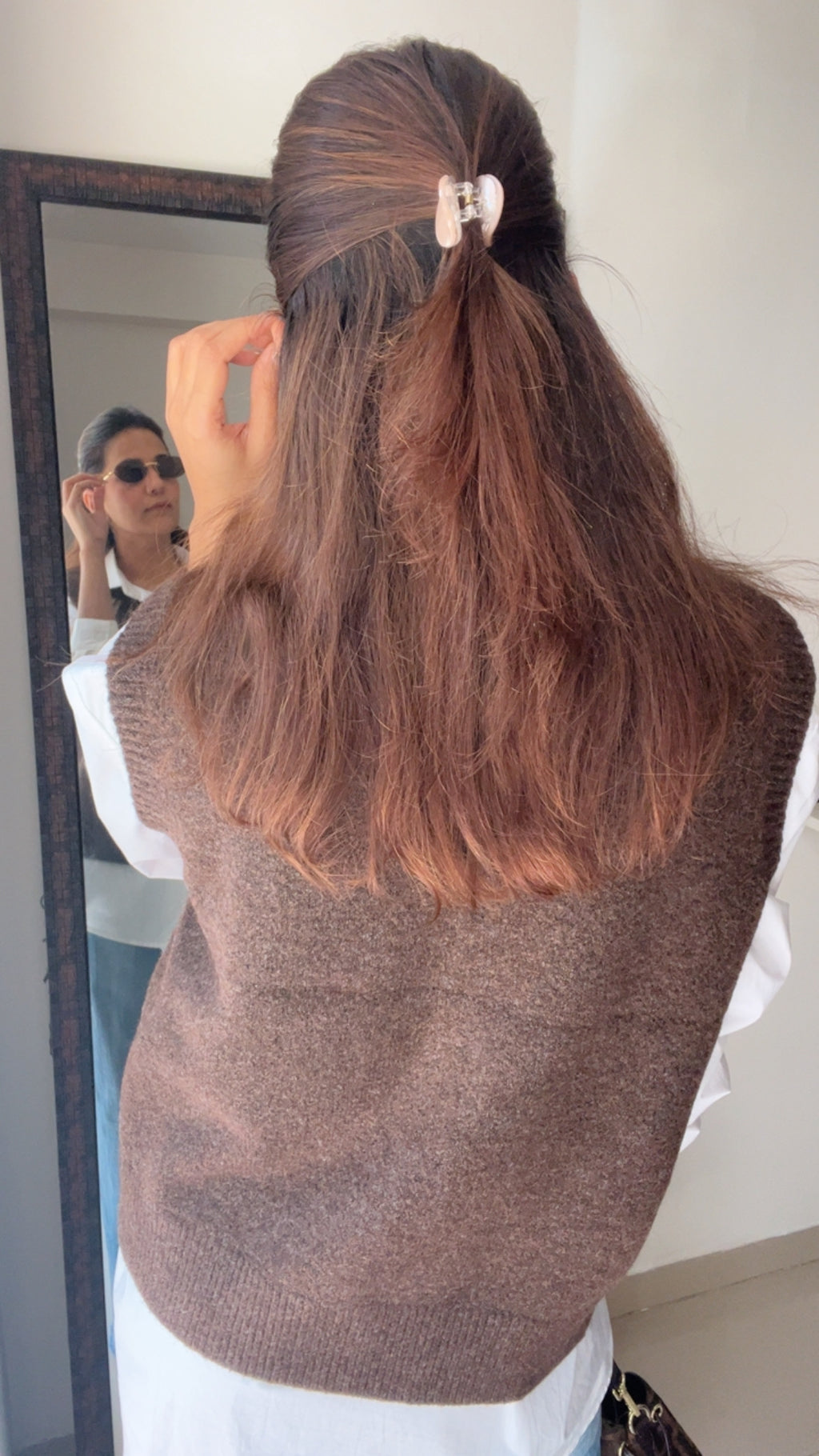 Buttoned Knit Fall Vest