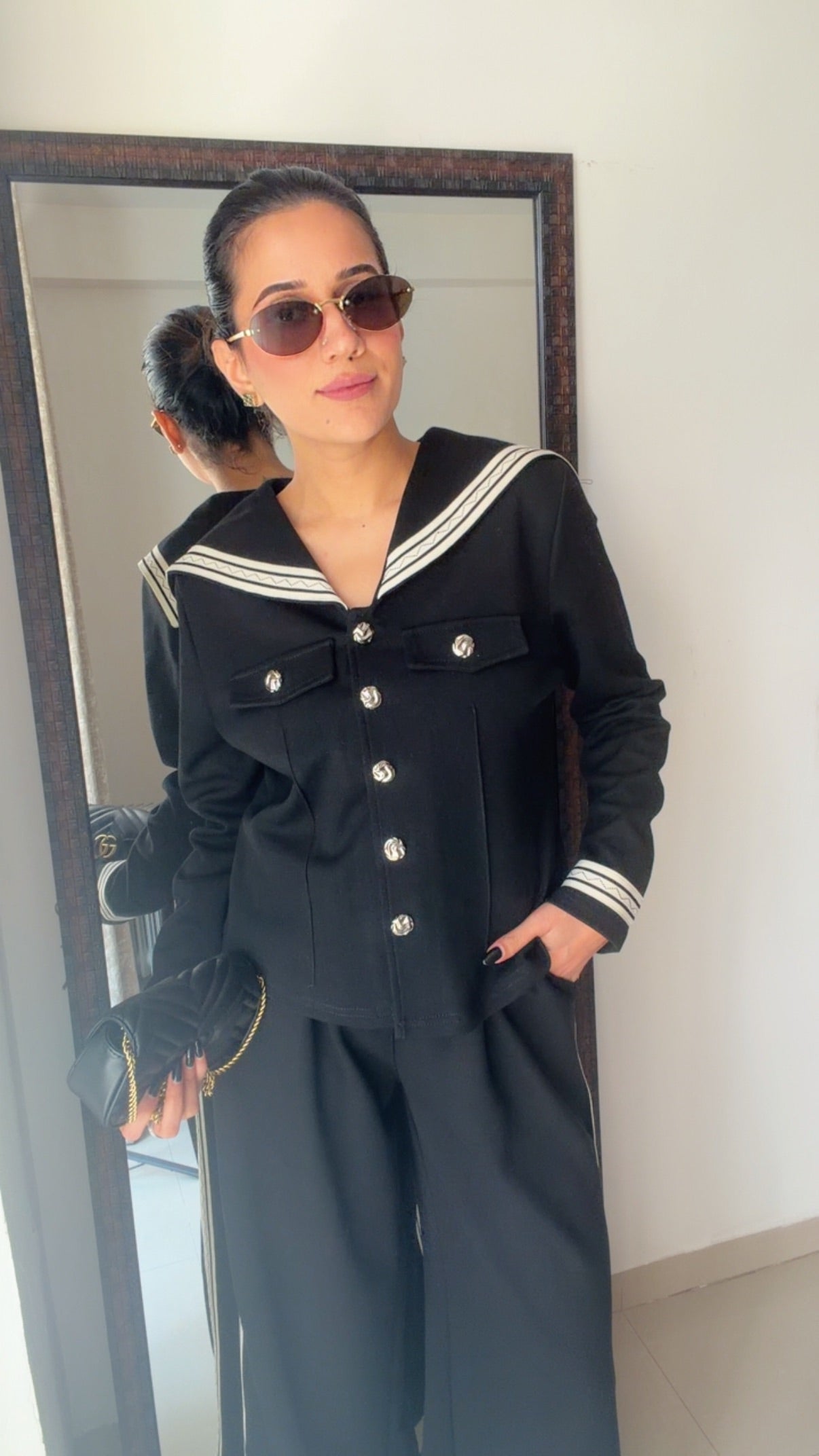 Sailor-Collar Lounge Set