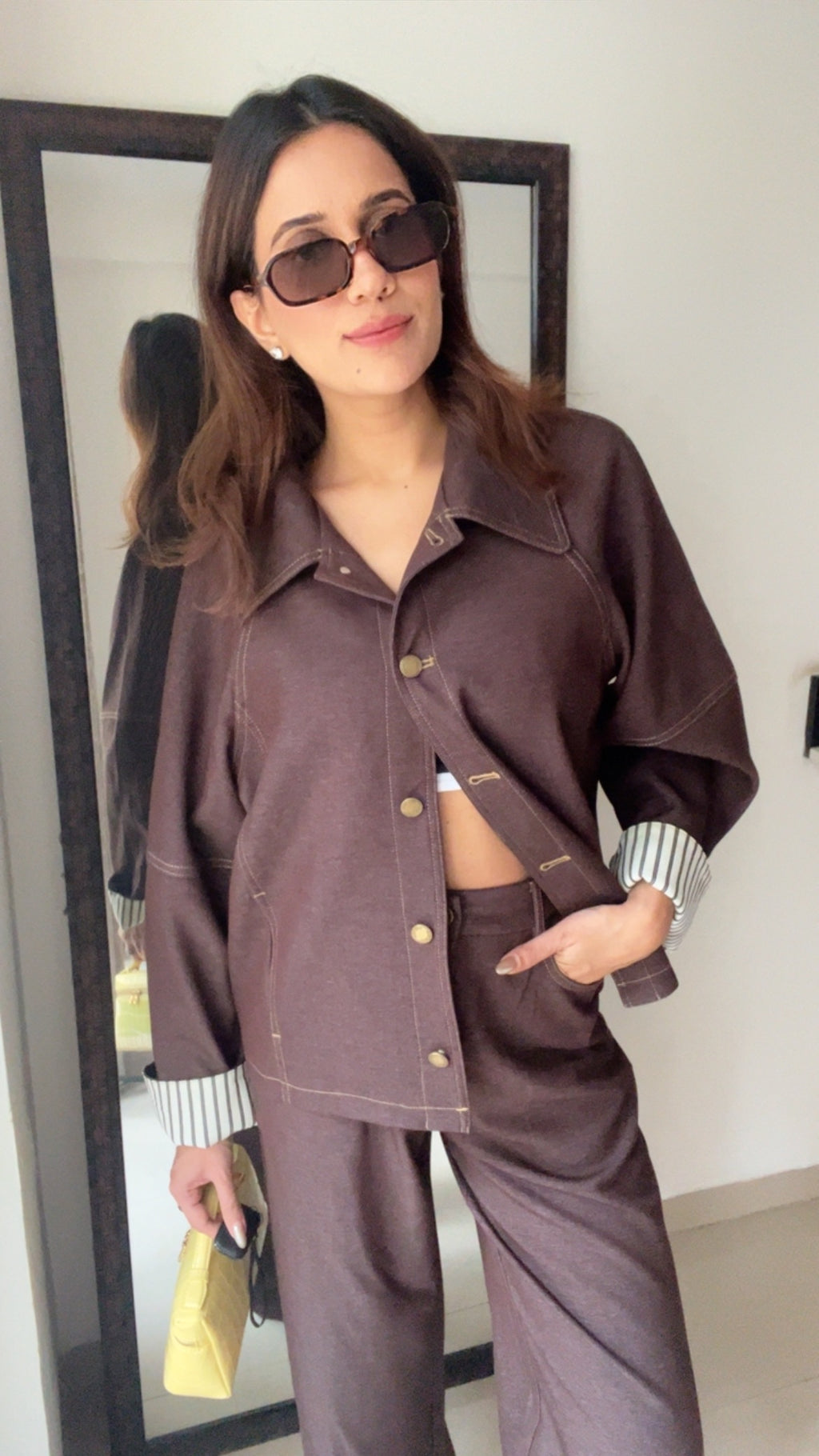 Monotone Denim Fall Co-ord