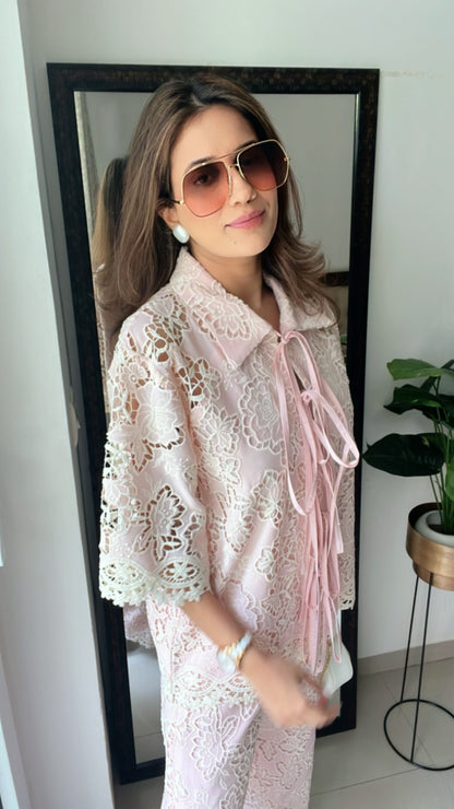 Dusty Pink Tie Knot Co-ord
