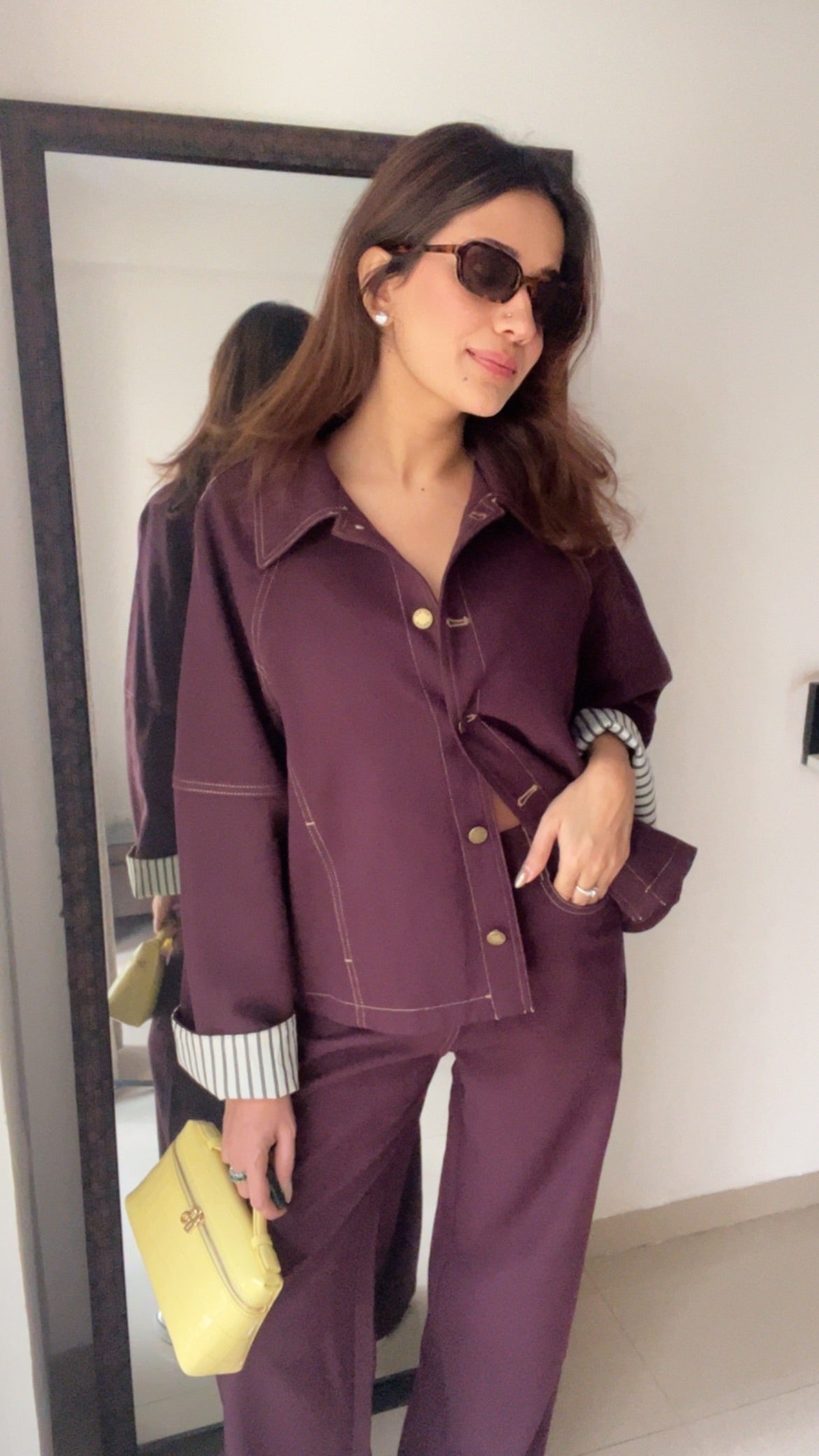 Monotone Denim Fall Co-ord