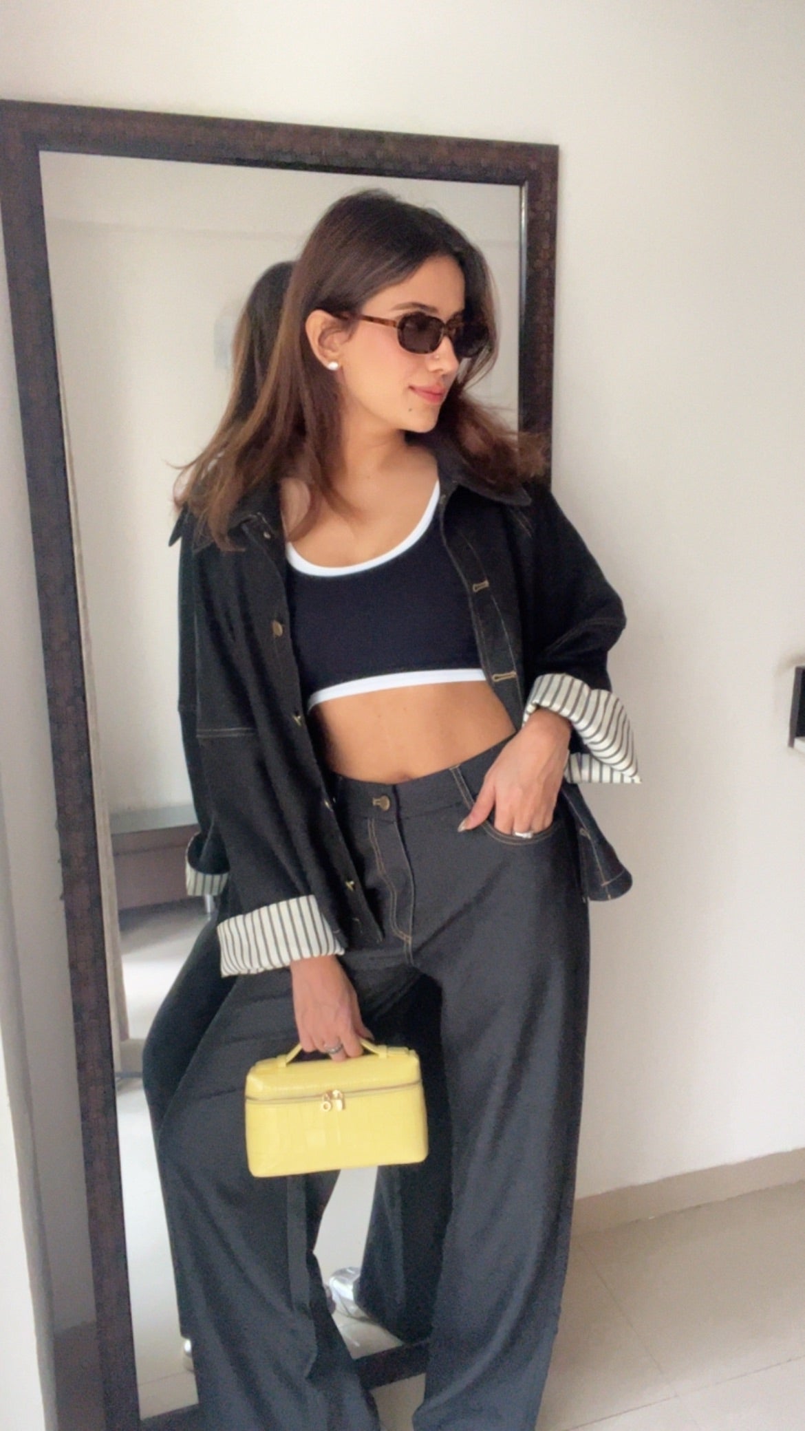 Monotone Denim Fall Co-ord