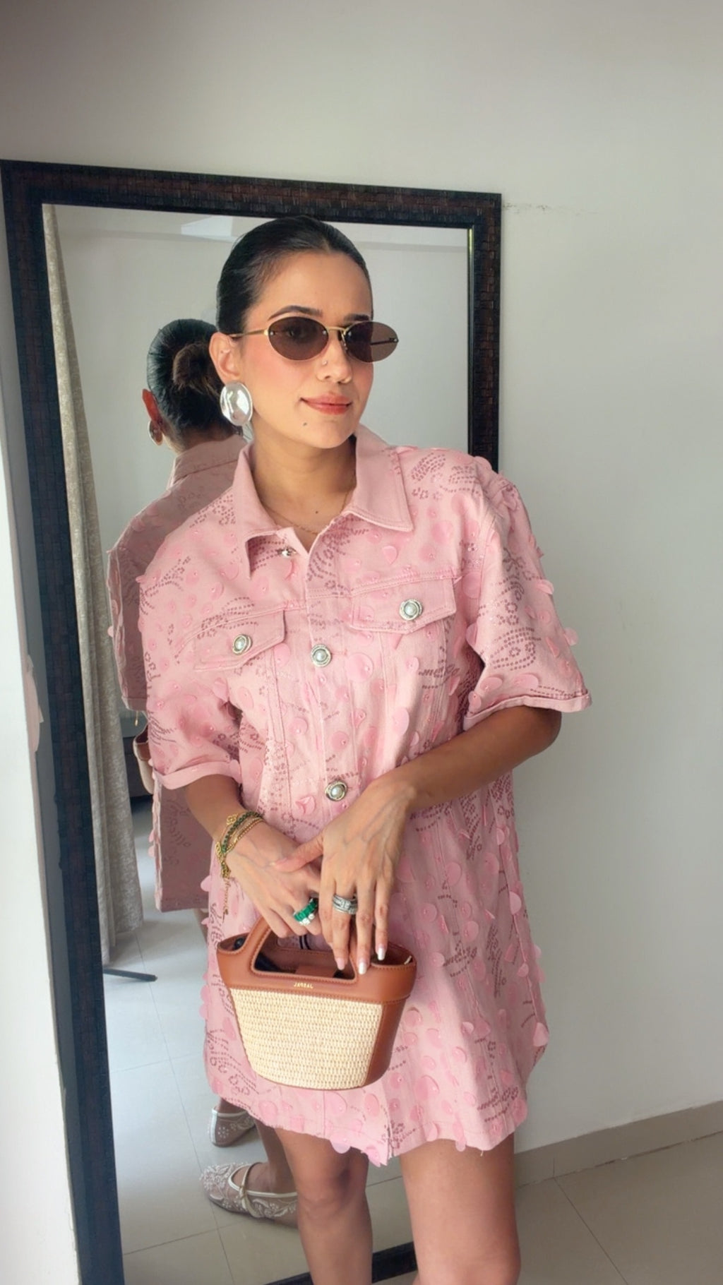 Cloud Wash Denim Dress