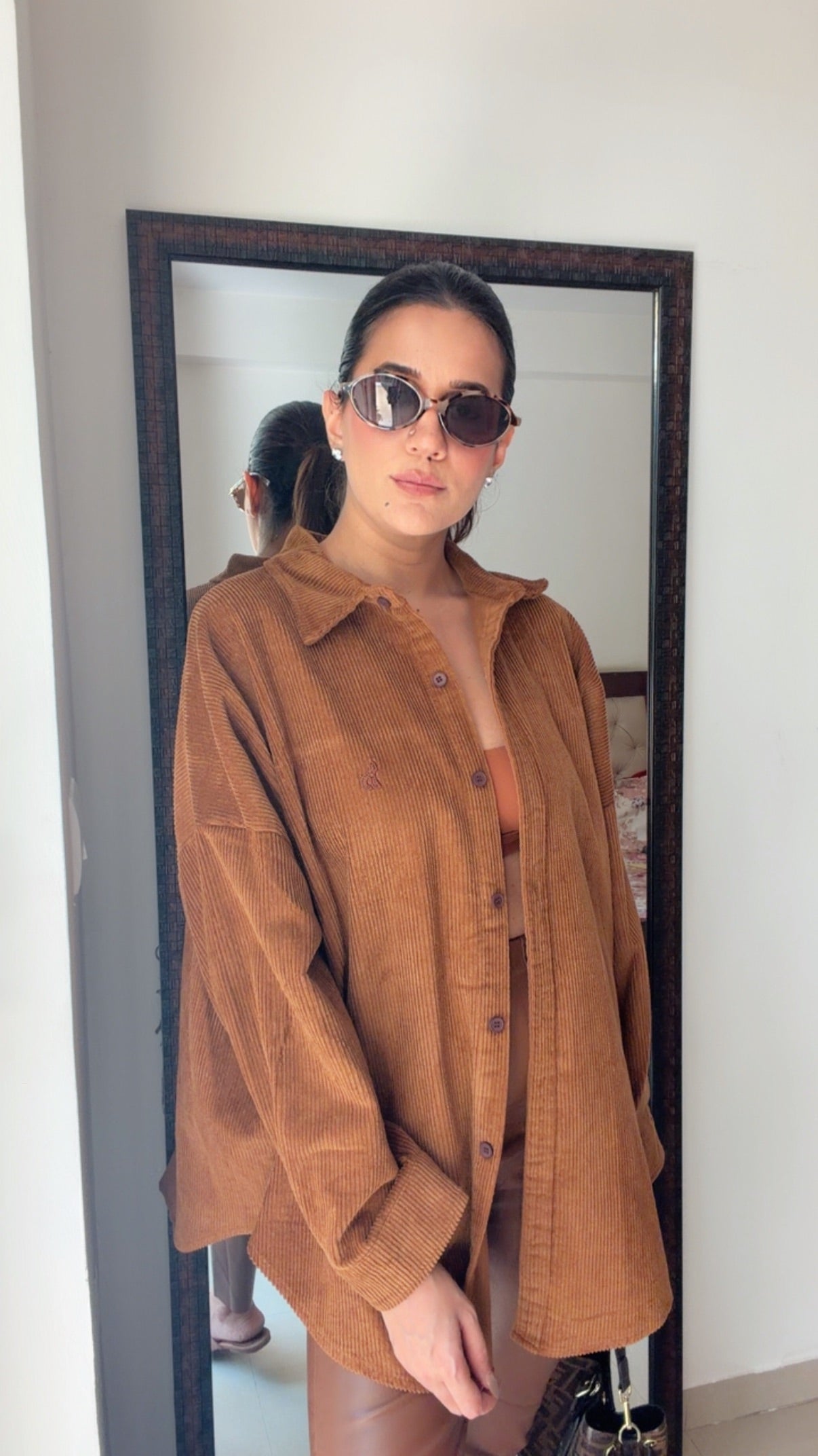 Corduroy Reversible Cuff Fall Shirt