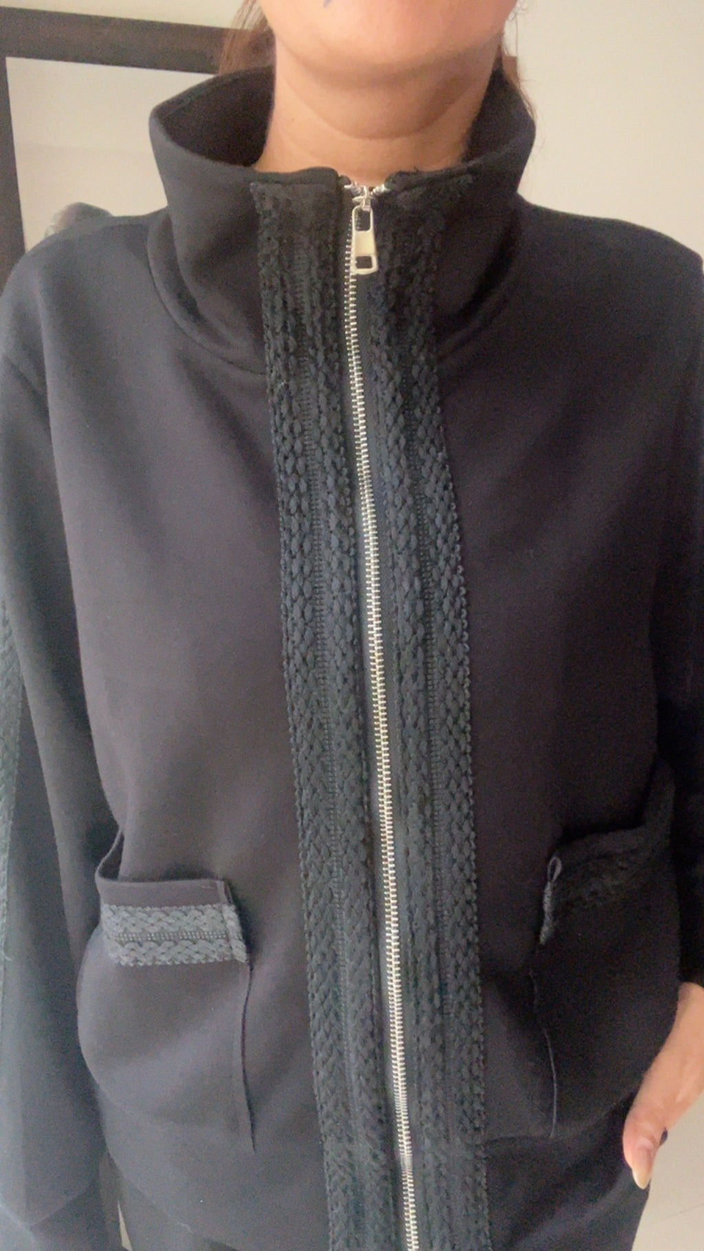 Textured Detailed Fall Lounge Set