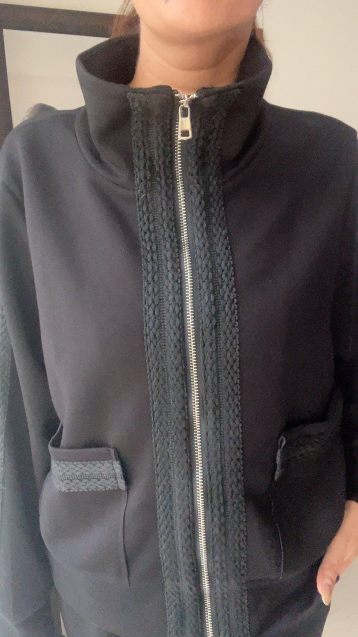 Textured Detailed Fall Lounge Set