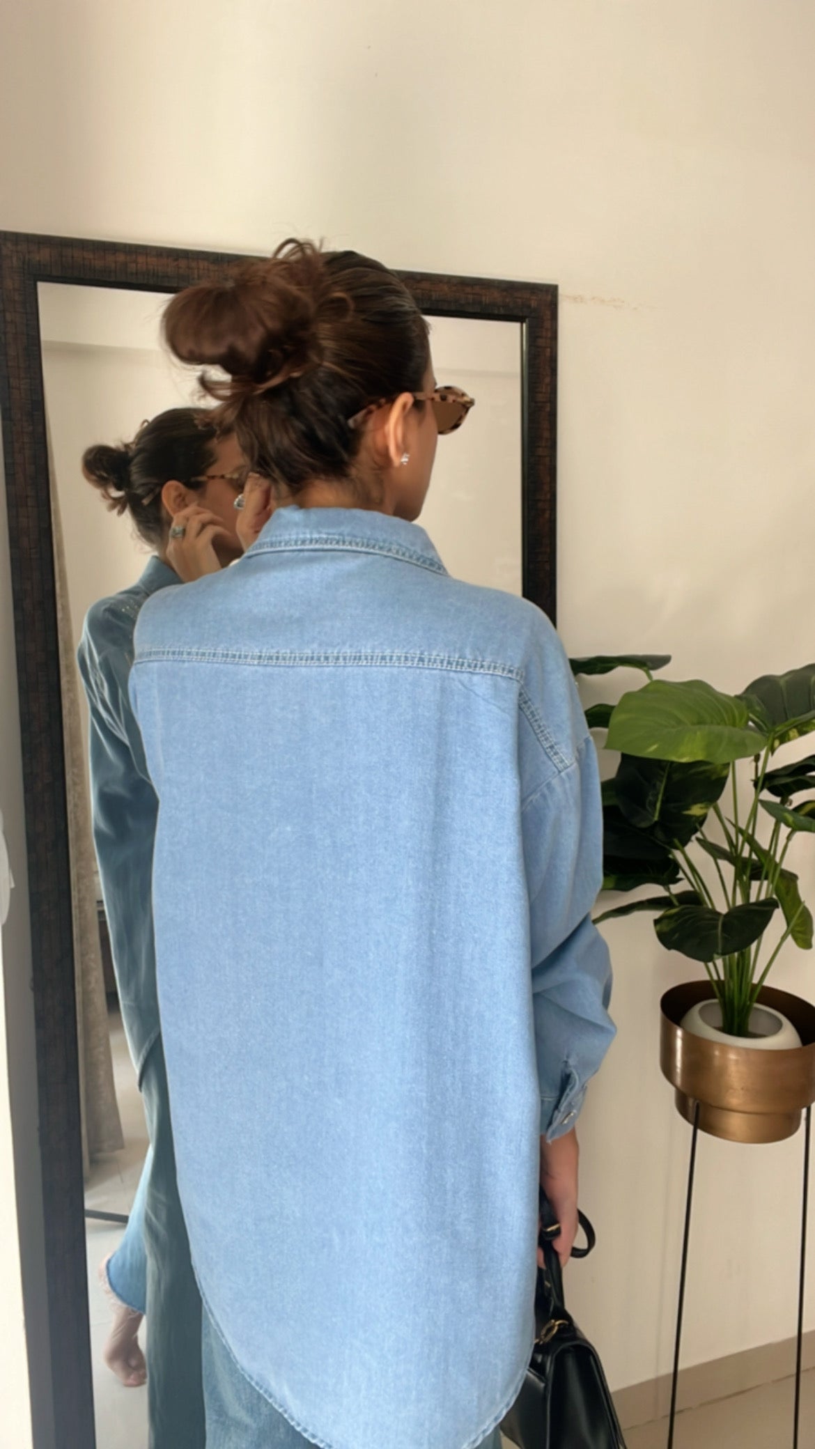 Swarovski Denim Shirt