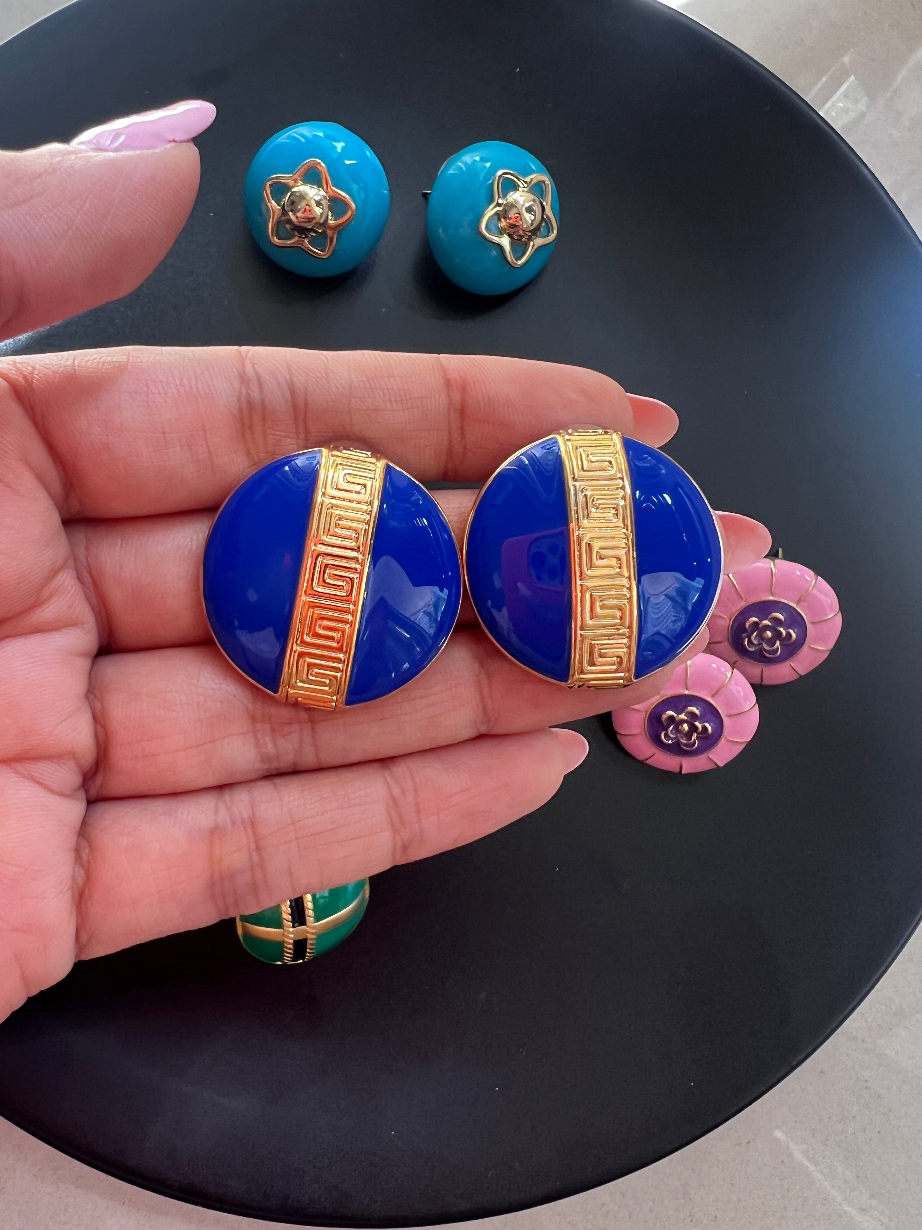 Round Color Pop Earrings