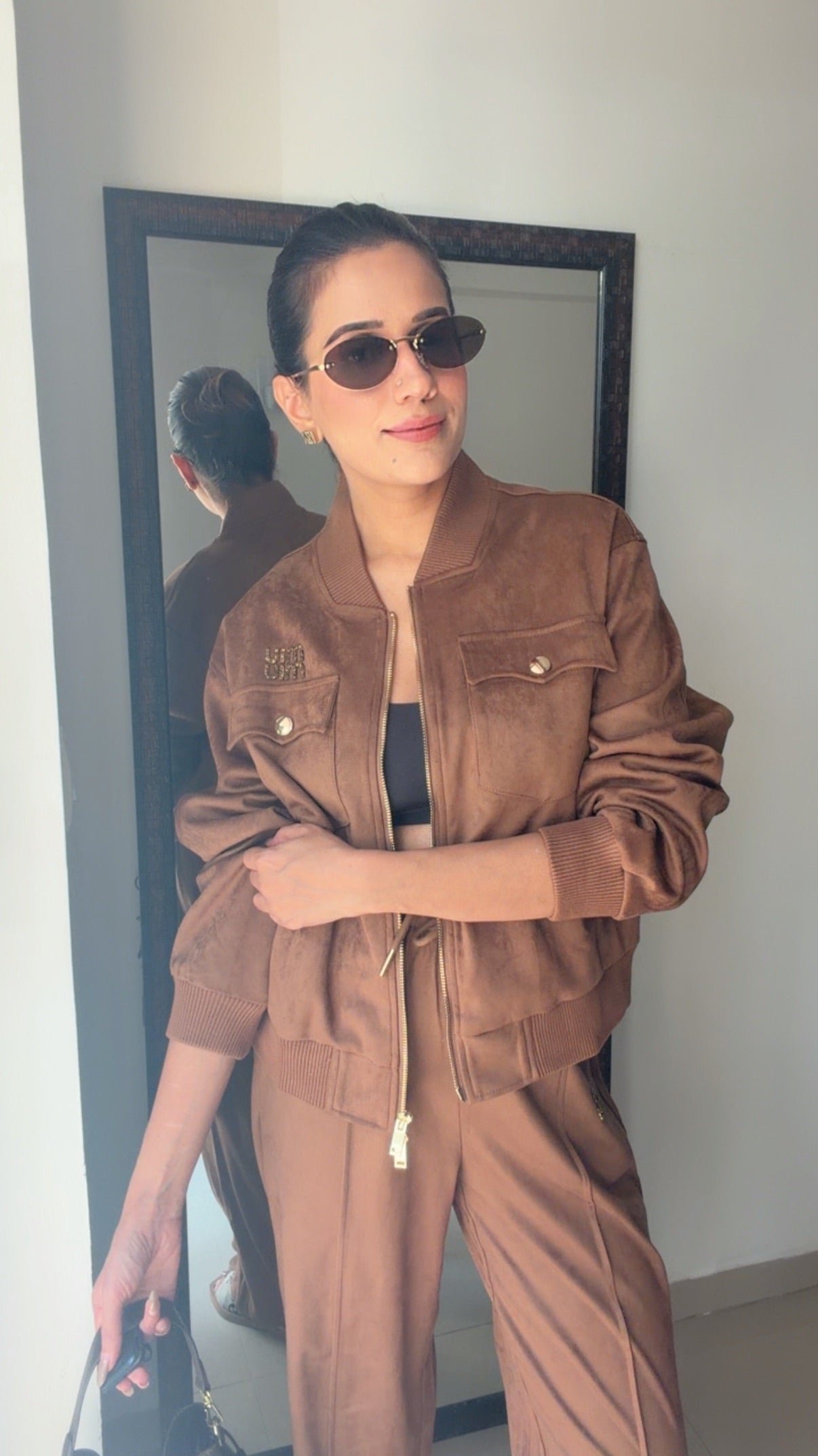 Suede Fall Lounge Set