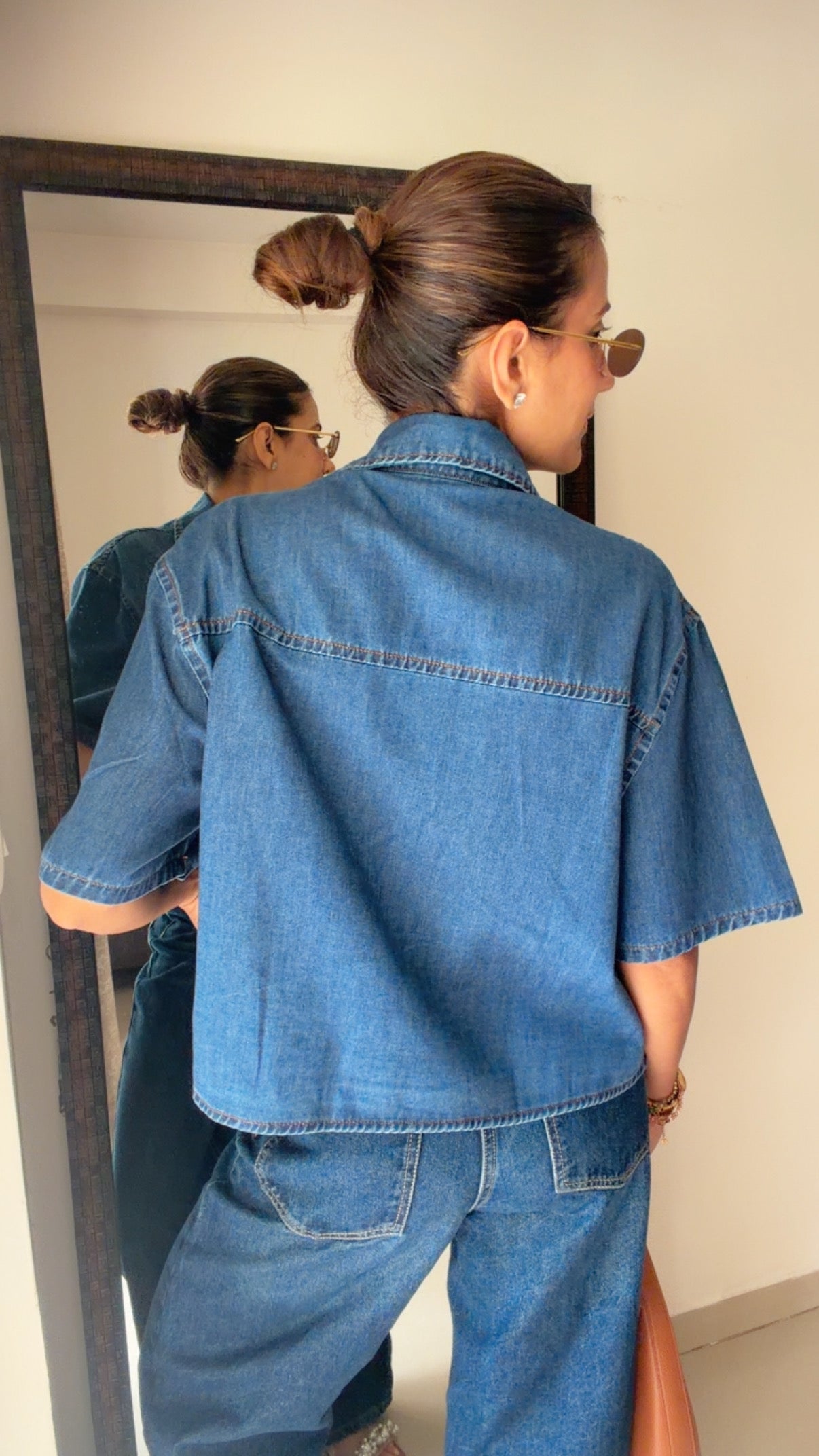 Heart Edge Denim Shirt