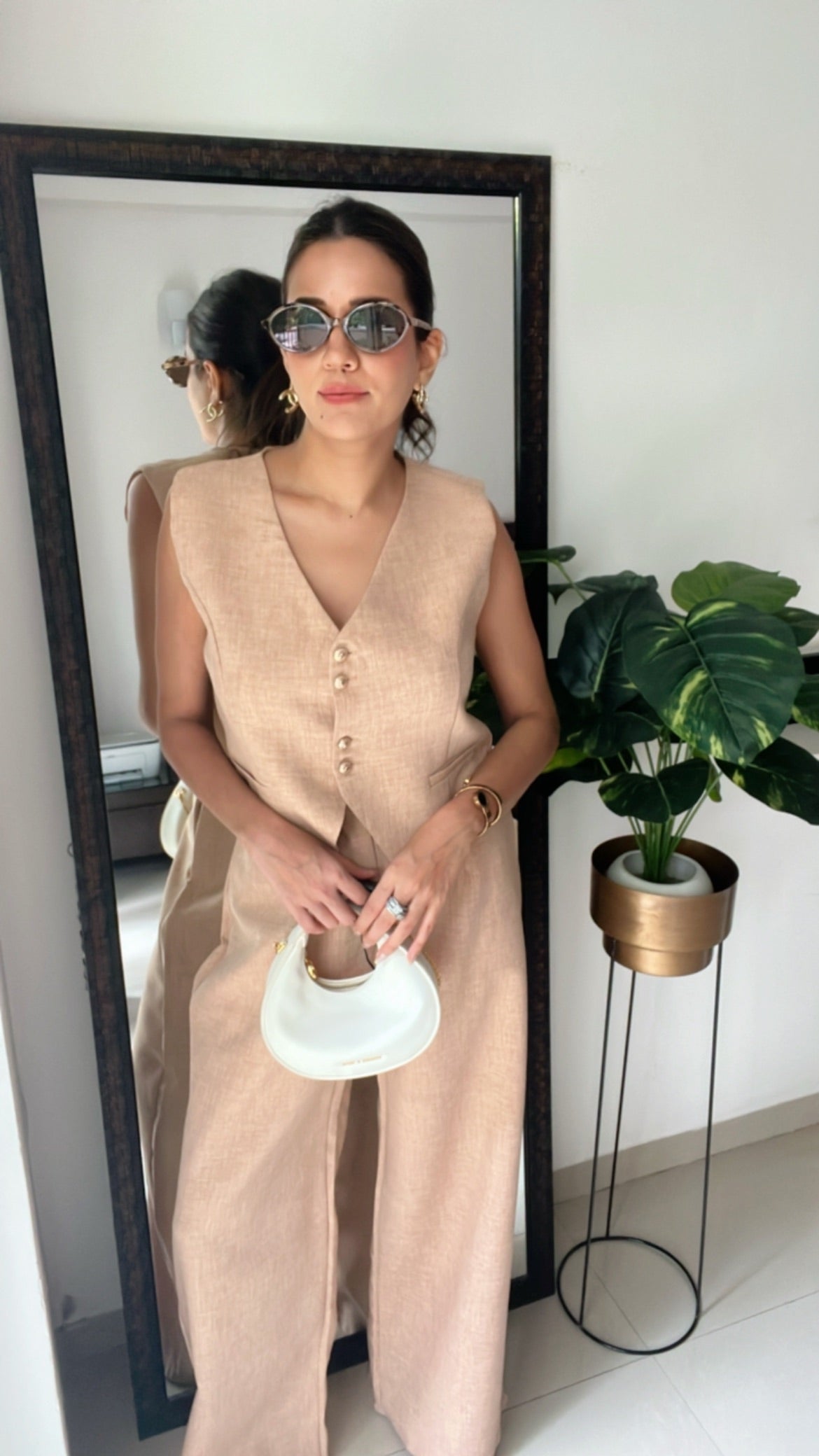 Linen Vest Co-ord
