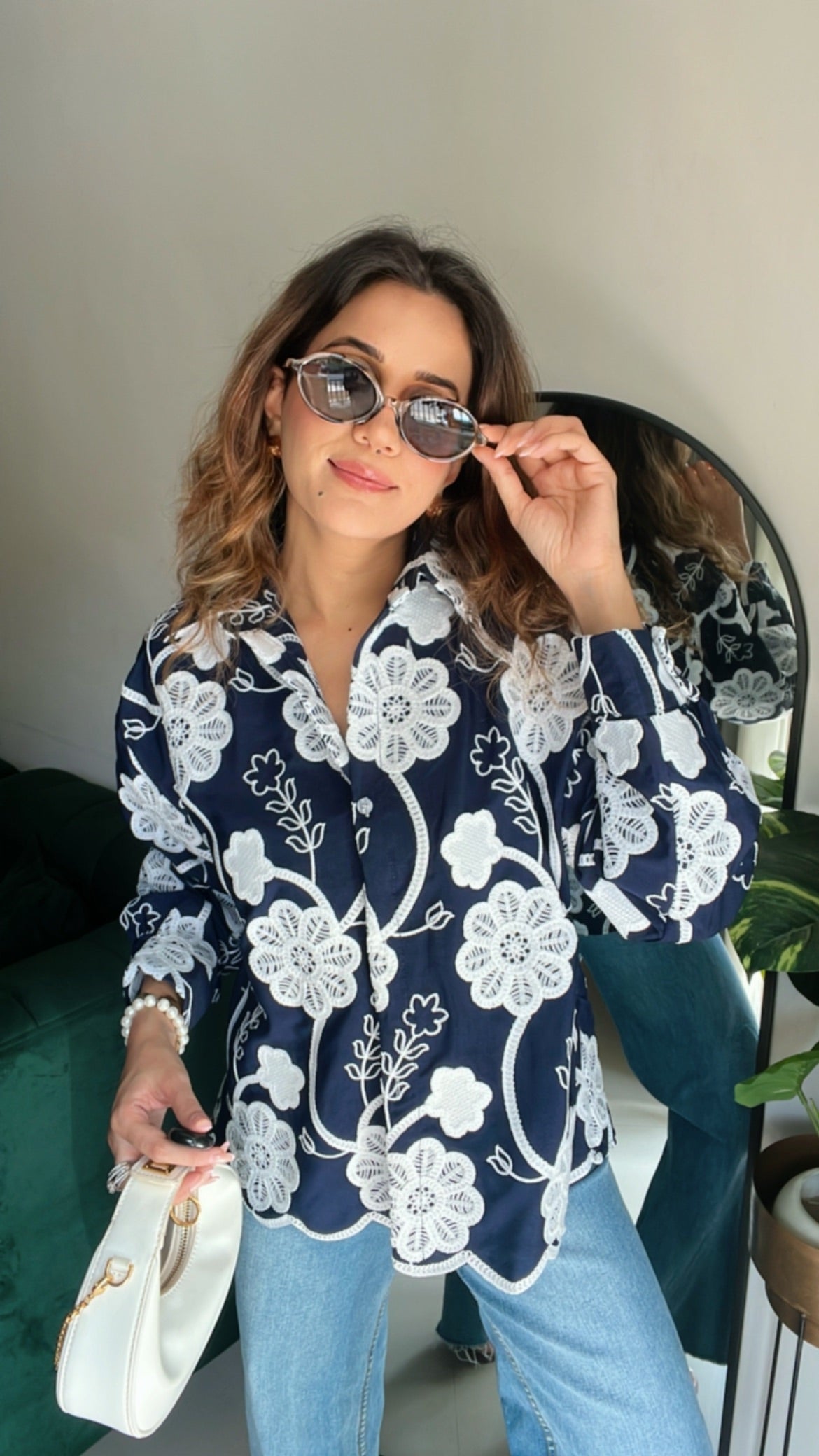 Sunshine Embroidered Shirt