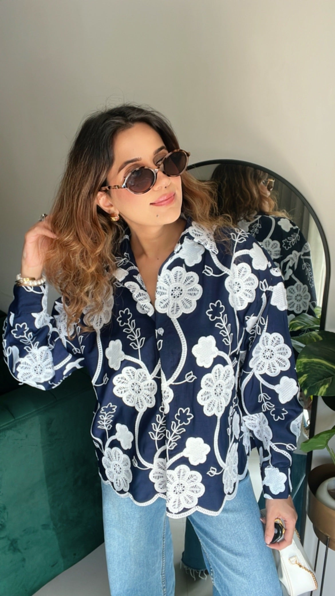 Sunshine Embroidered Shirt