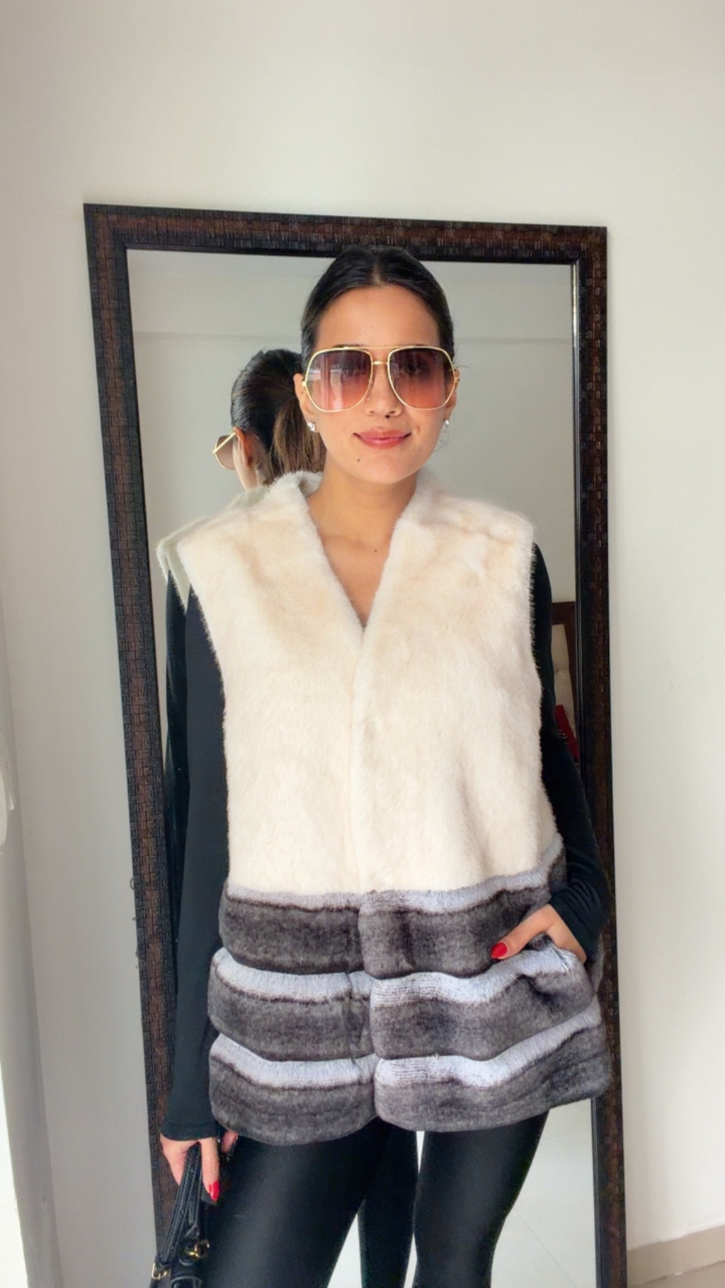 Luxe Faux Fur Fall Gilet (Vest)